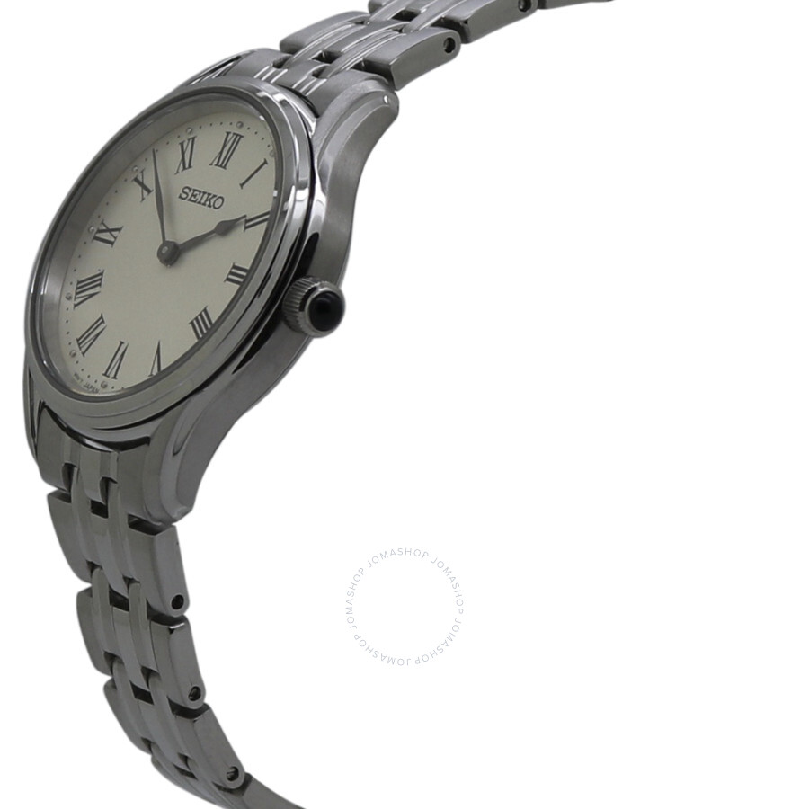Seiko Quartz Cream Dial Ladies Watch