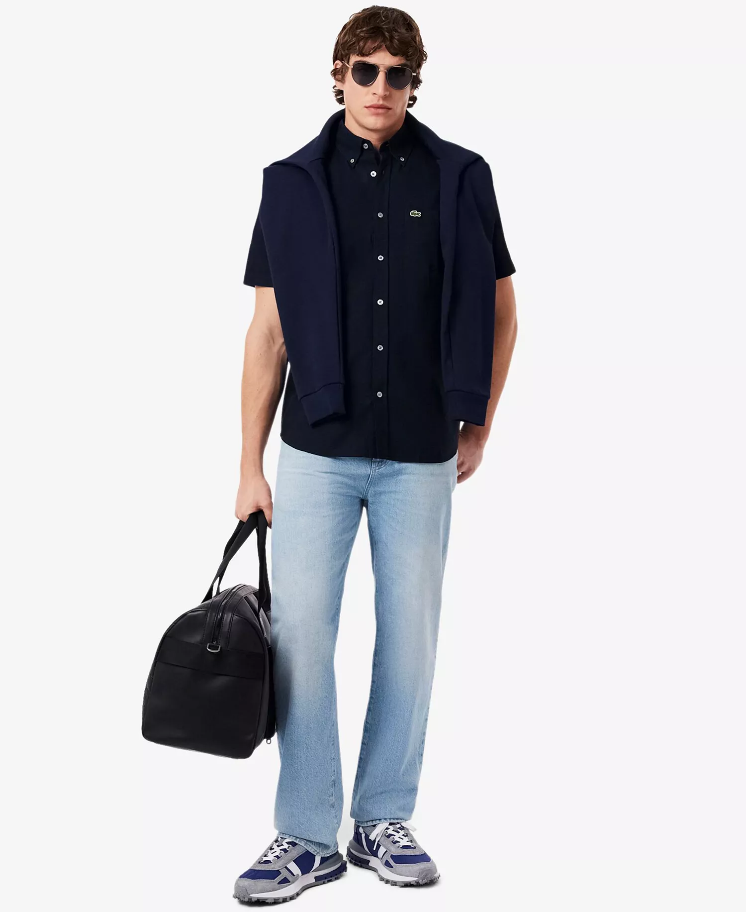 Men's Lace-Up Shoes - Navy - 10.5M