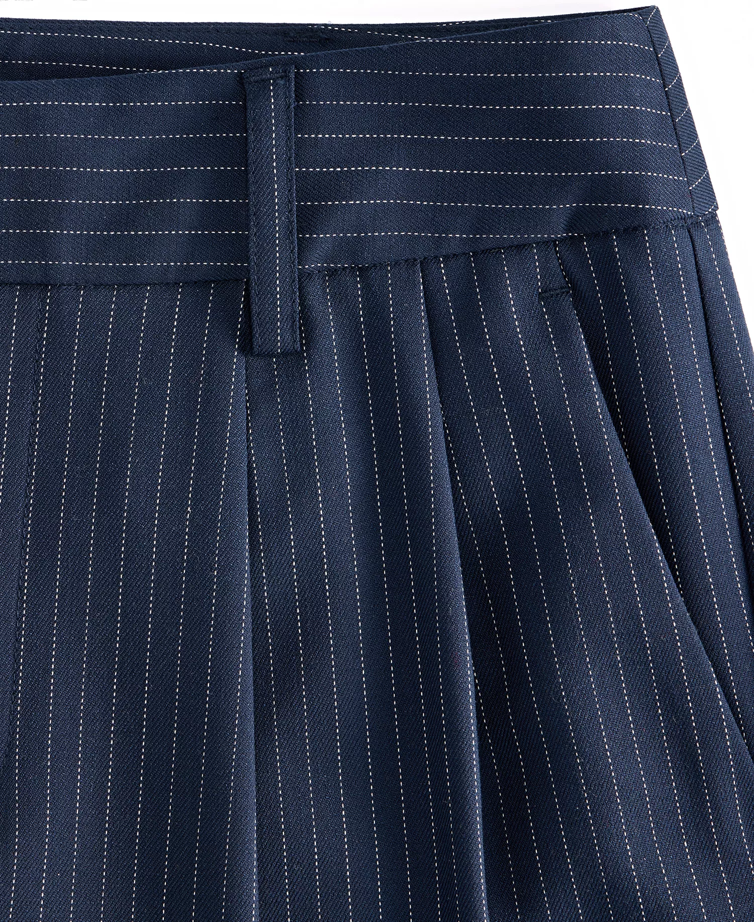 Women's Pinstripe Suit Pants, Created for Macy's - Cam Stripe - 0