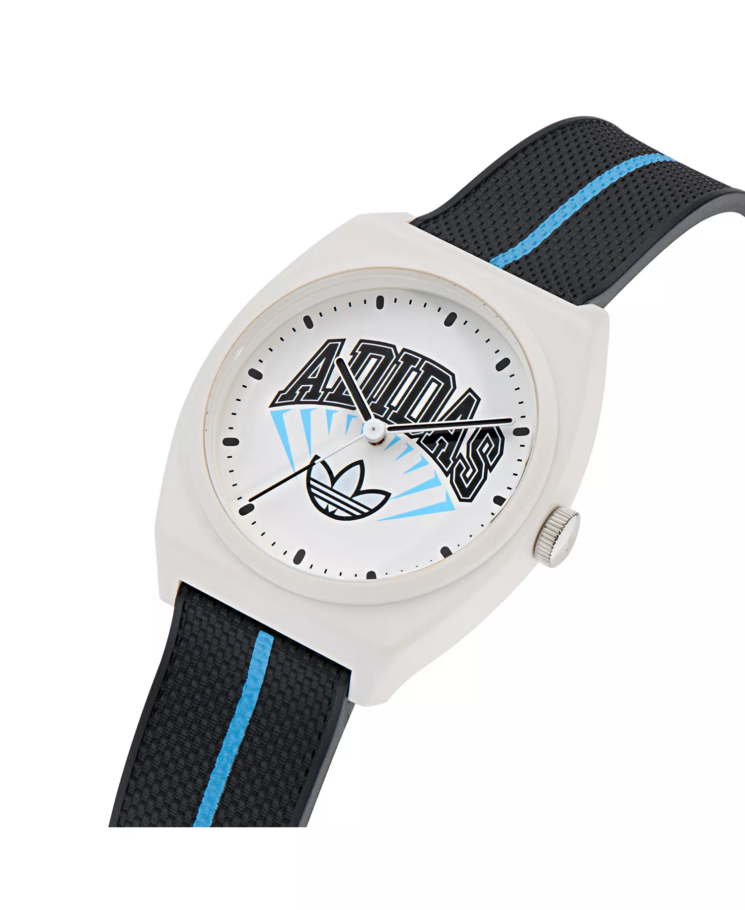 Unisex Analog Black Resin Watch, 38mm - Black - No Size