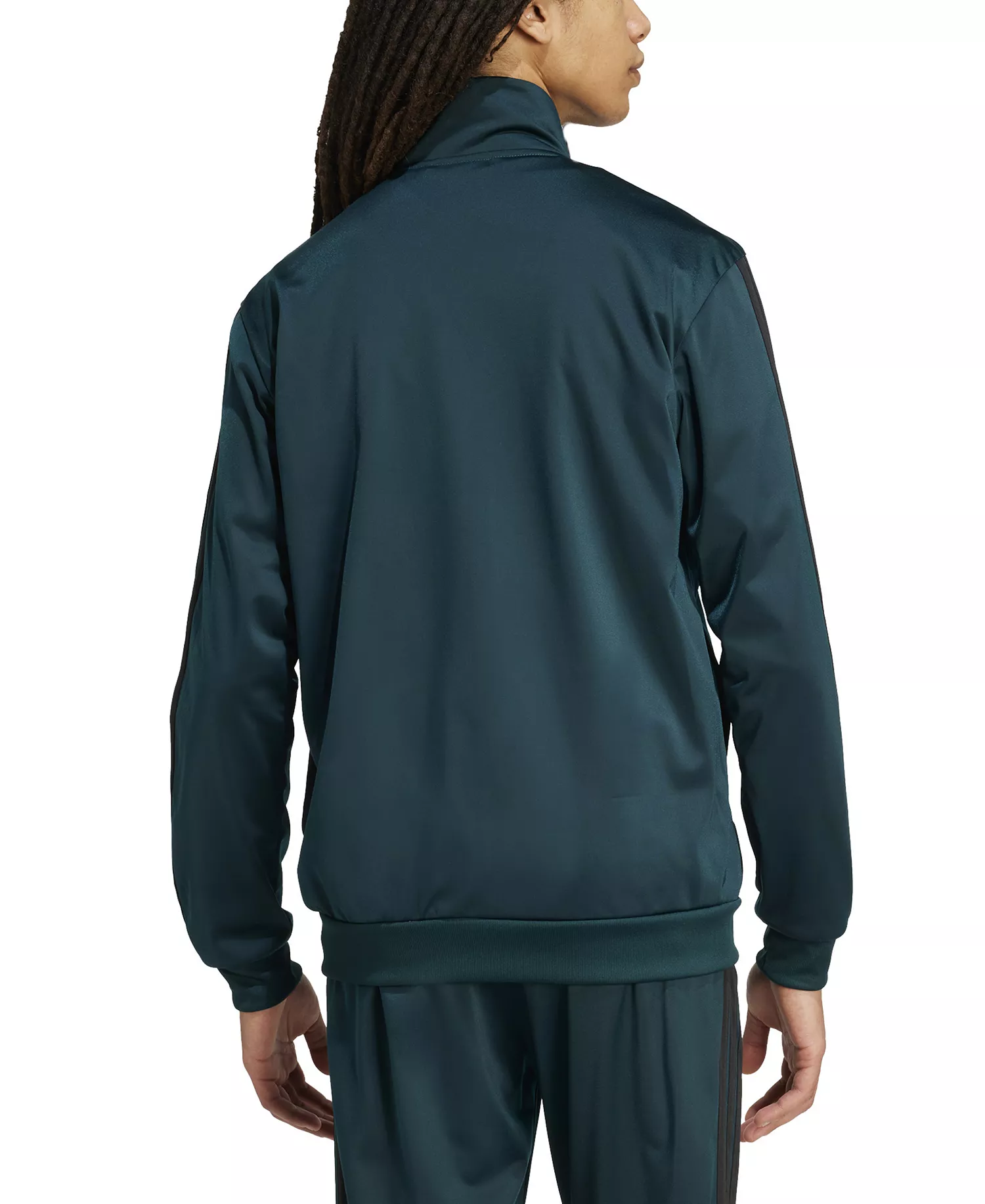 Men's 3 Stripes Tricot Regular Track Jacket - Aurora Ivory - 2XL