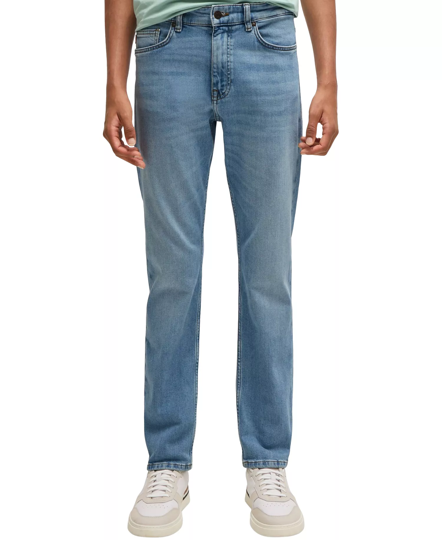 Men’s Delaware Slim-Fit Bright-Blue Jeans - Open Blue - 32 - 30