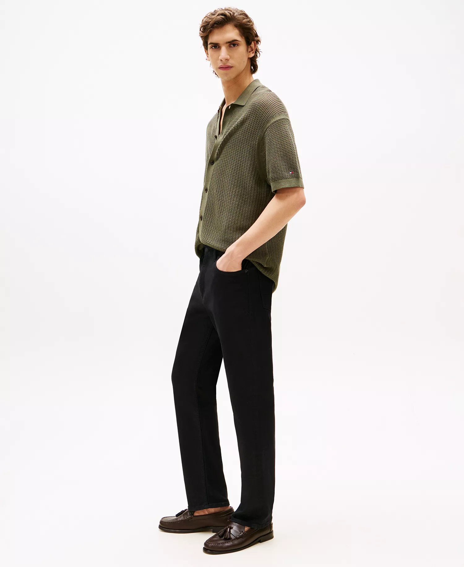 Men's Straight-Fit Mercer Jeans - Black - 29x30