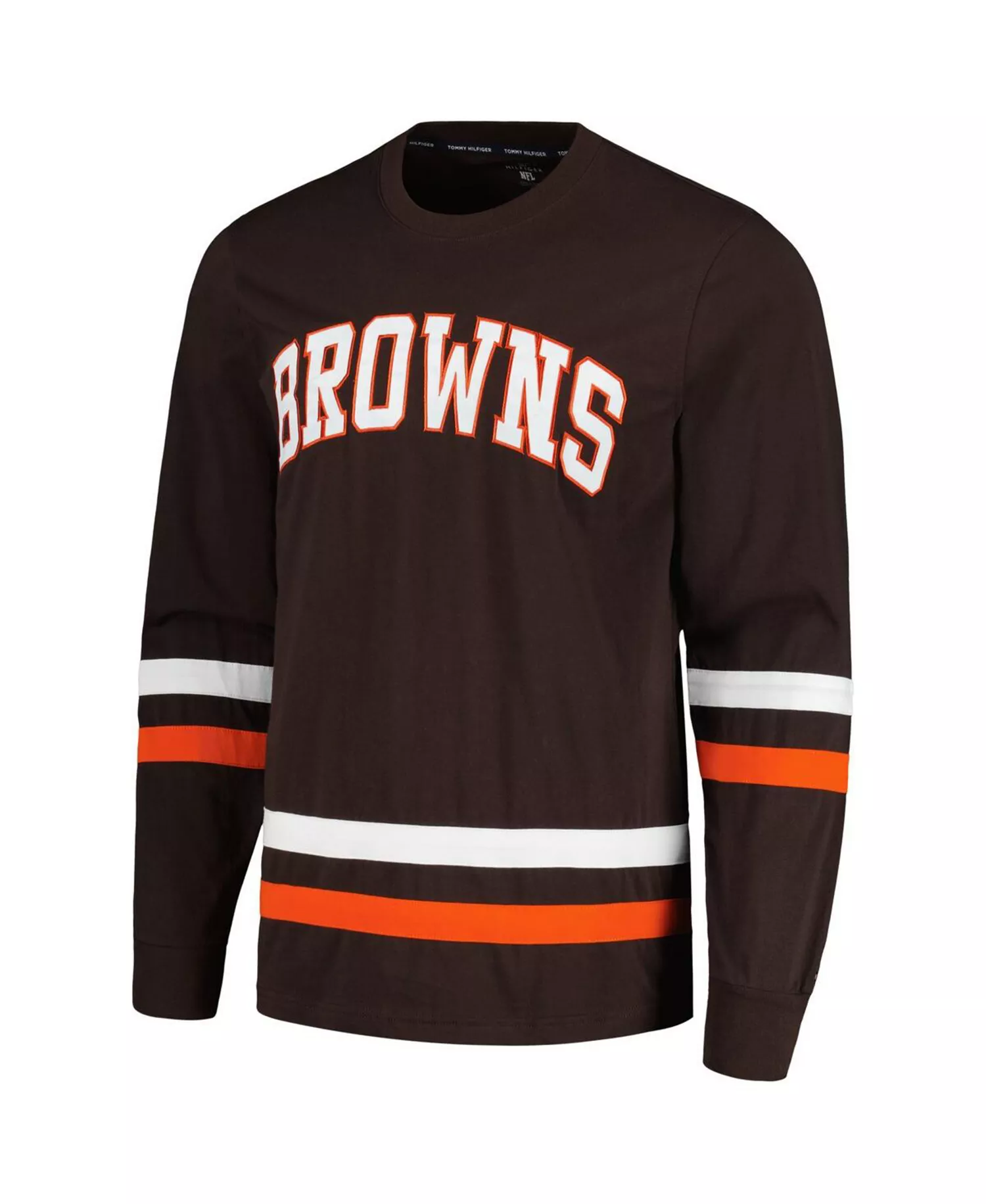 Men's Brown, Orange Cleveland Browns Nolan Long Sleeve T-shirt - Brown, Orange - L