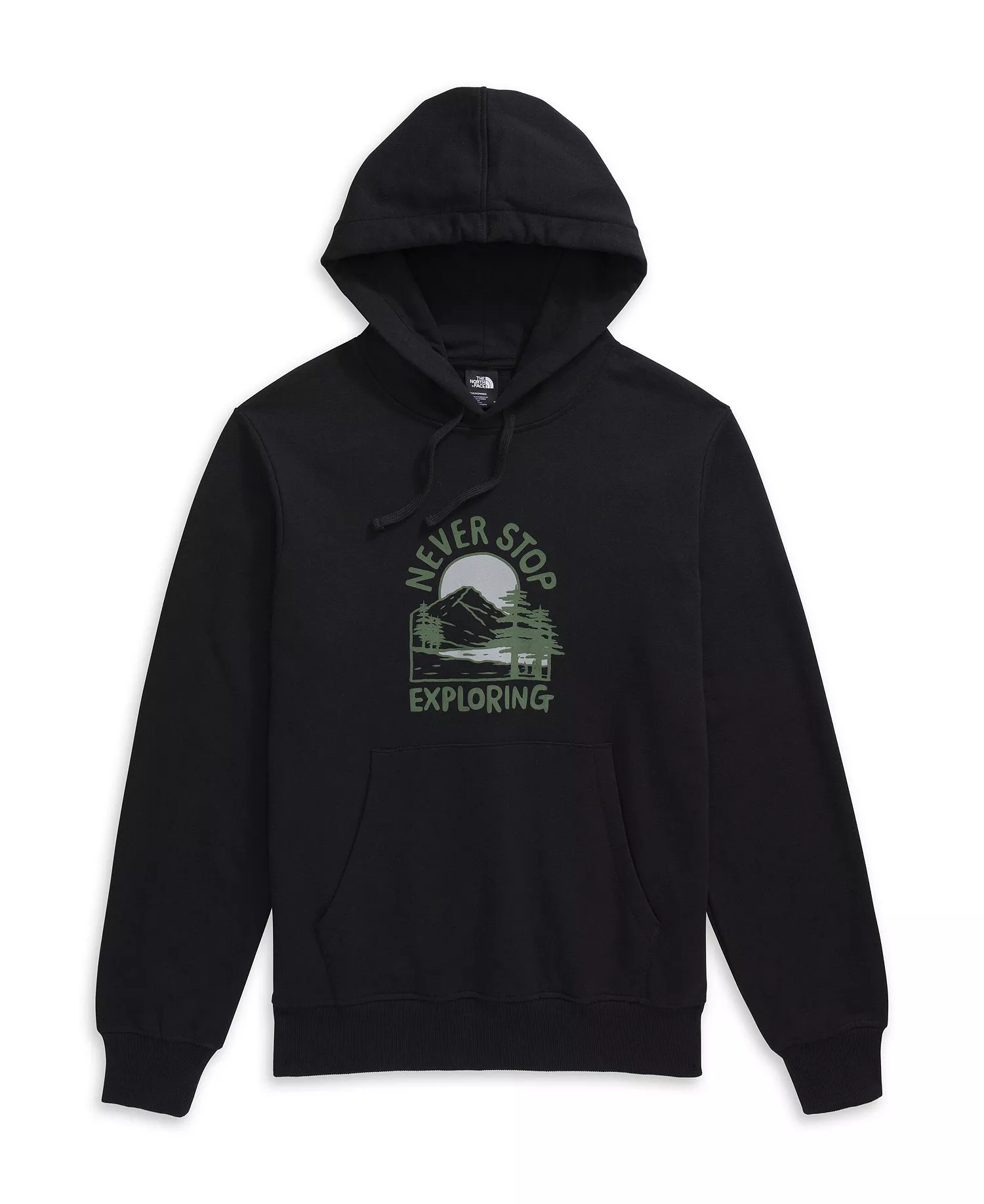 Men's Outdoor Graphic Hoodie - Black - L