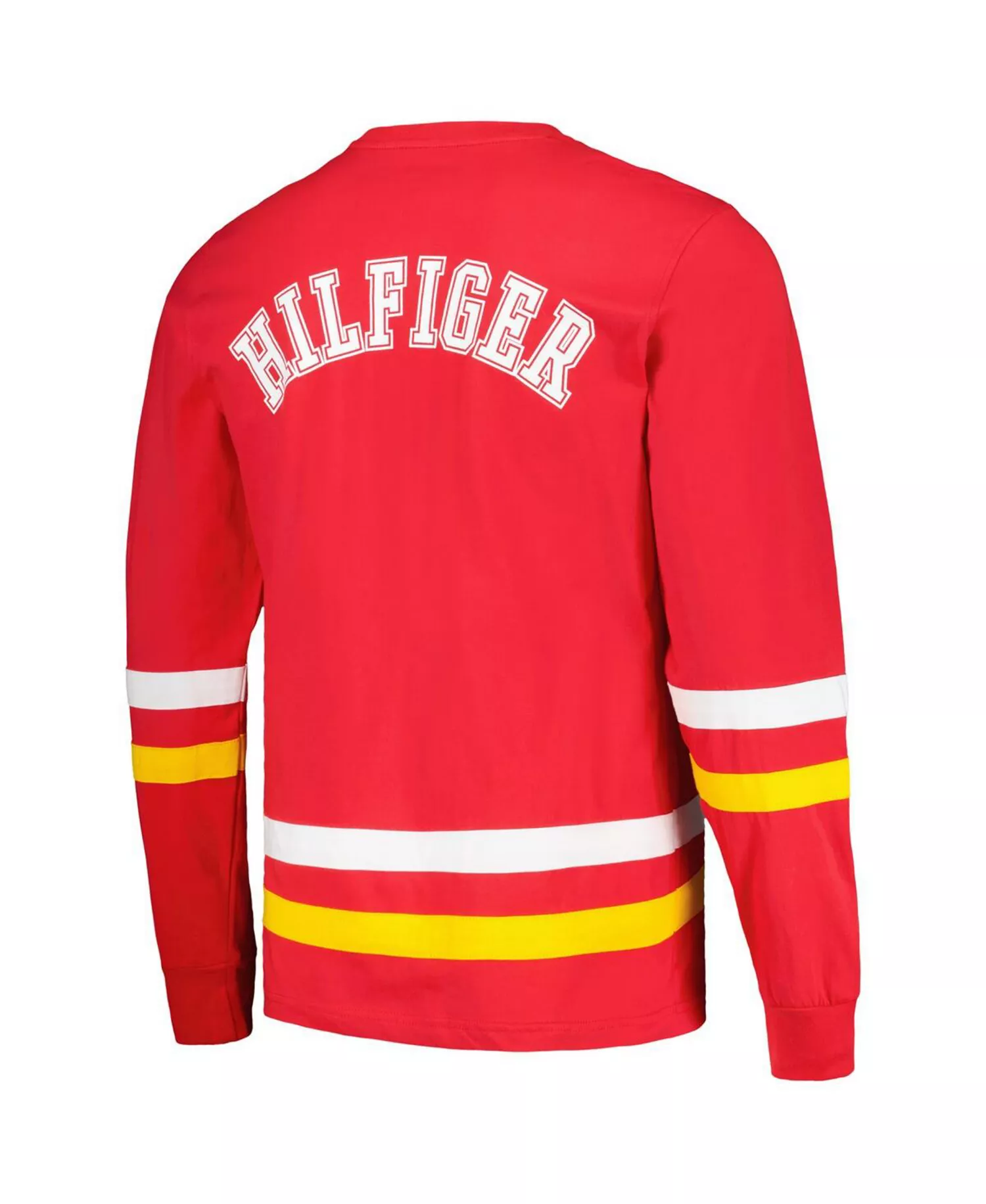 Men's Red, Gold Kansas City Chiefs Nolan Long Sleeve T-shirt - Red, Gold - 2XL