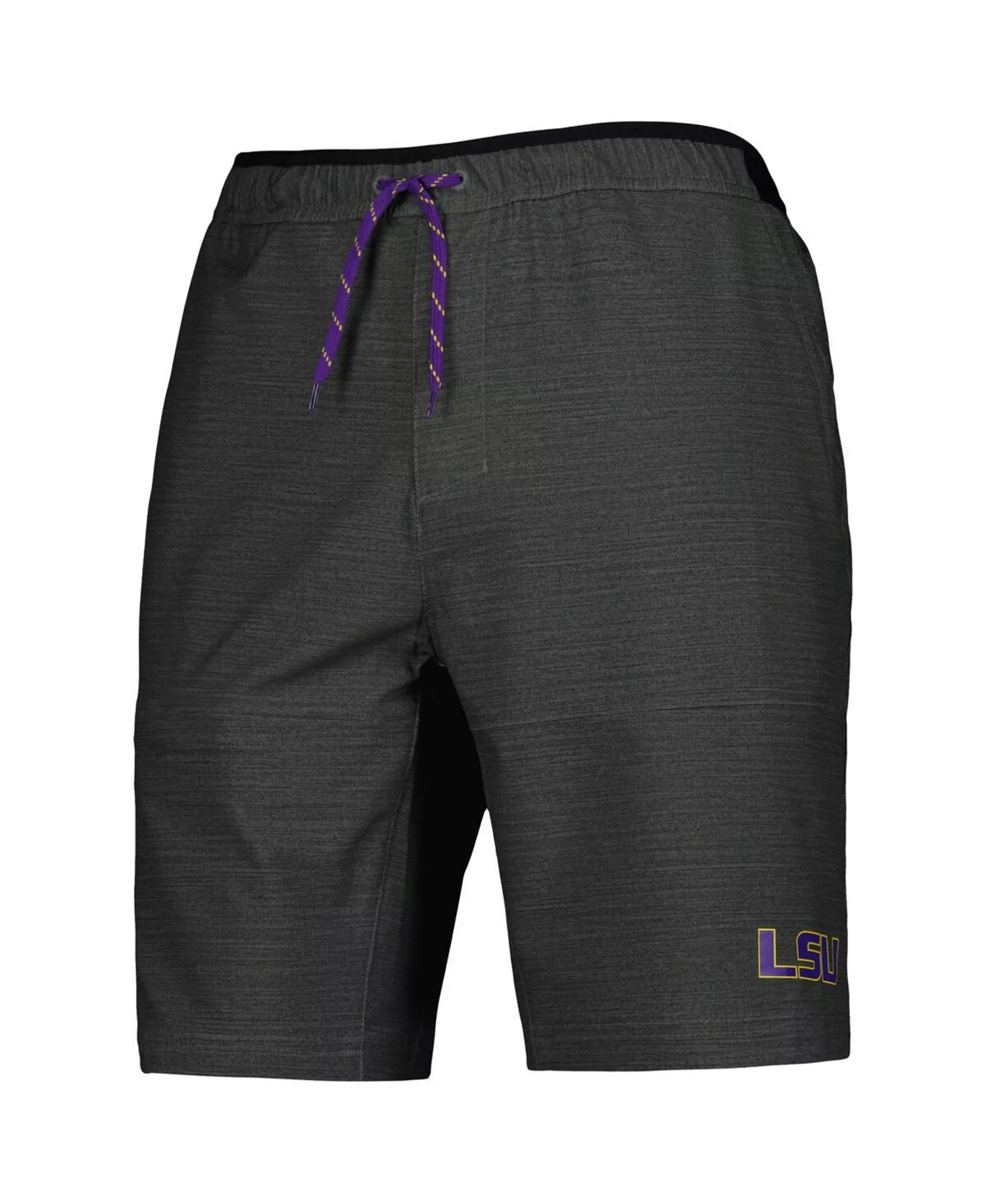 Men's Gray LSU Tigers Twisted Creek Omni-Shield Shorts - Gray - S