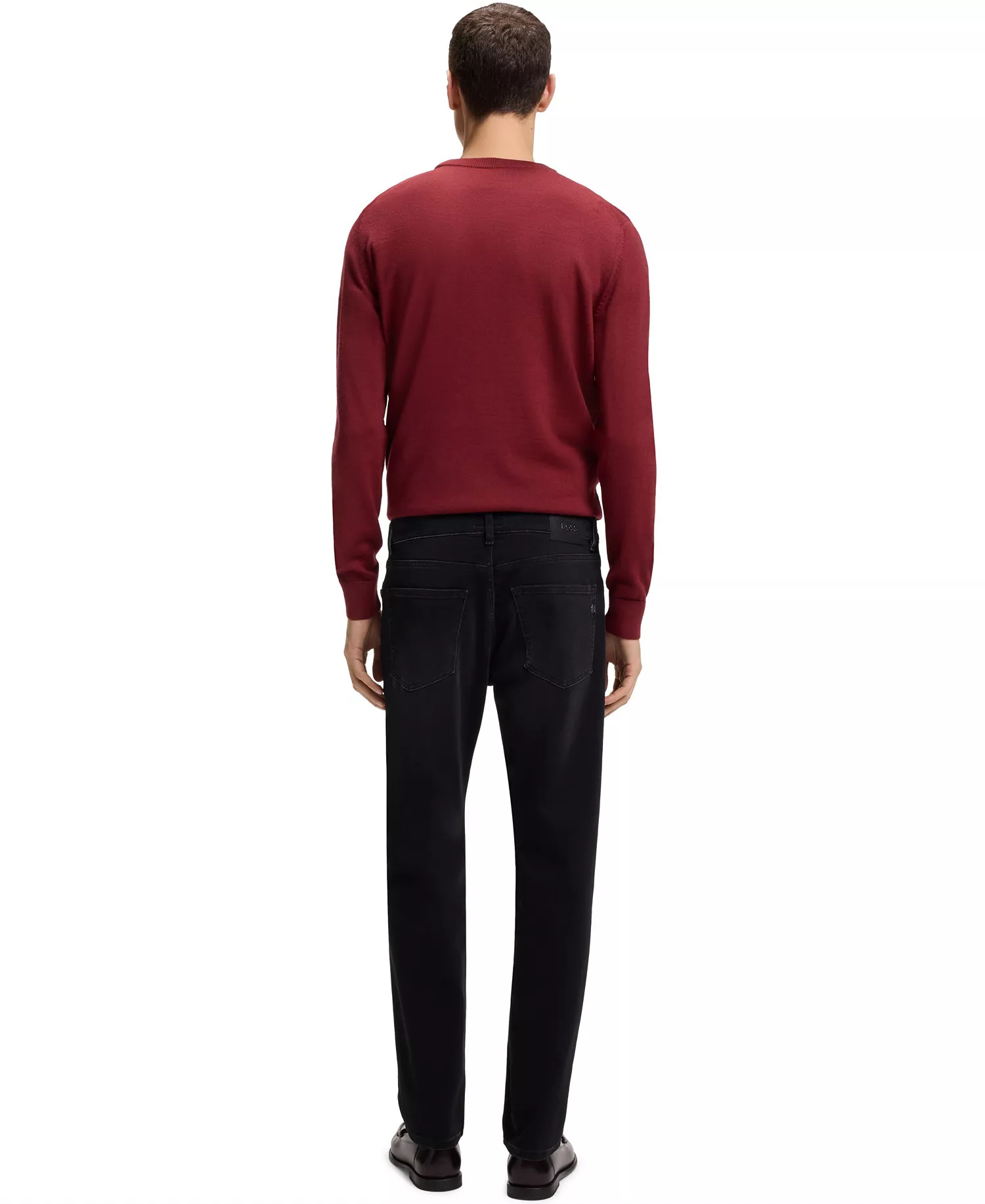 Men's Maine Regular-Fit Soft-Touch Denim Jeans - Black - 30x34