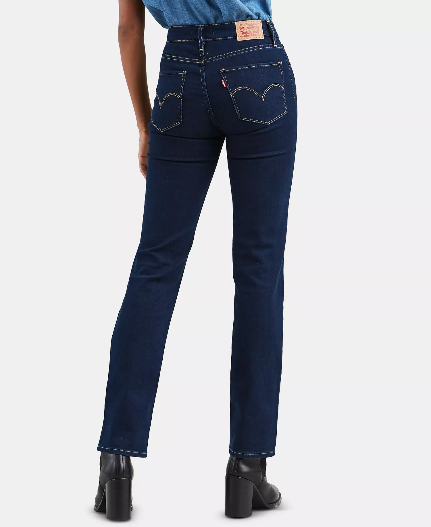 Women's 724 Straight-Leg Jeans - Cast Shadows - 23