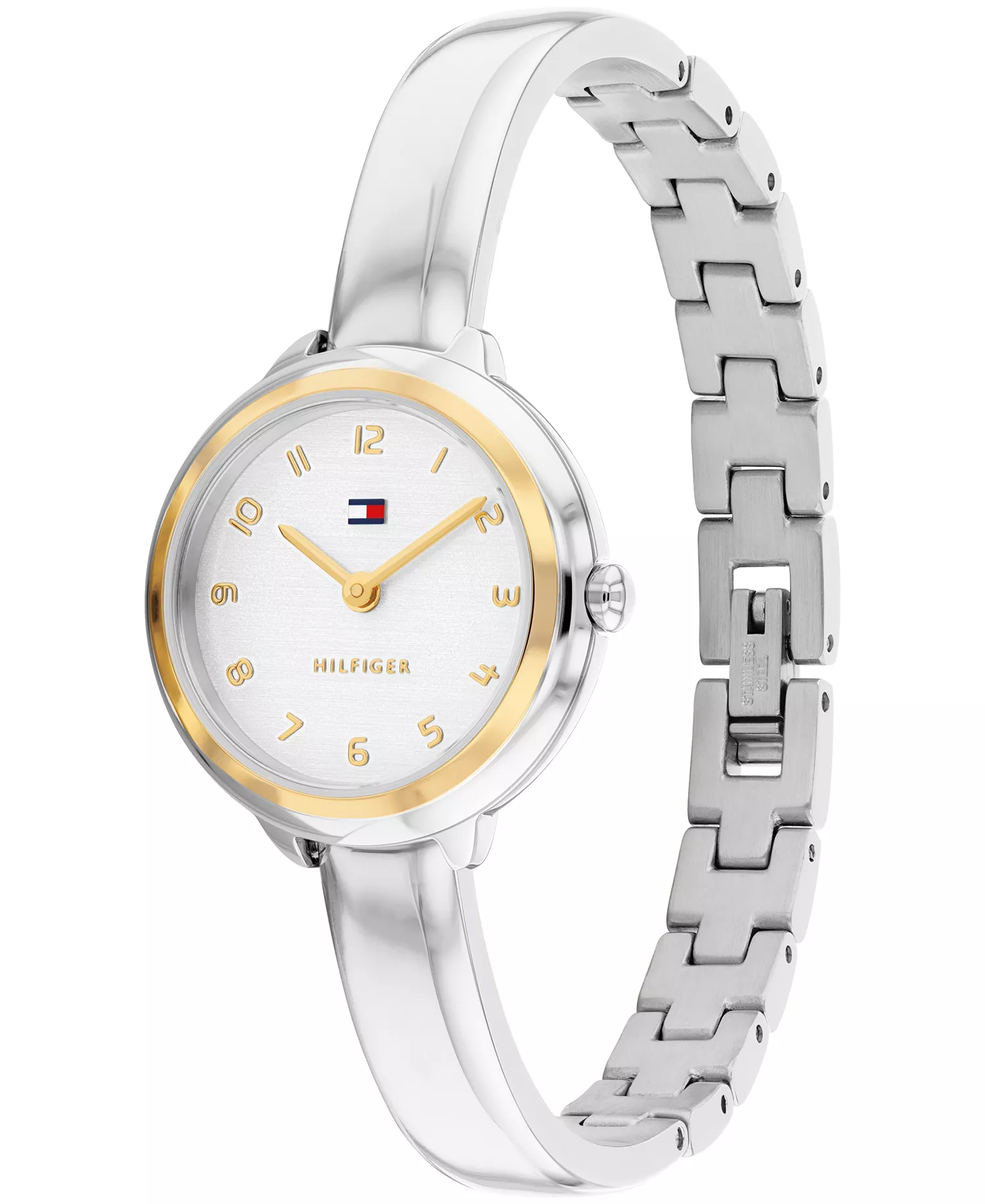 Women's Quartz Stainless Steel Bangle Bracelet Watch, 26mm - Silver - No Size