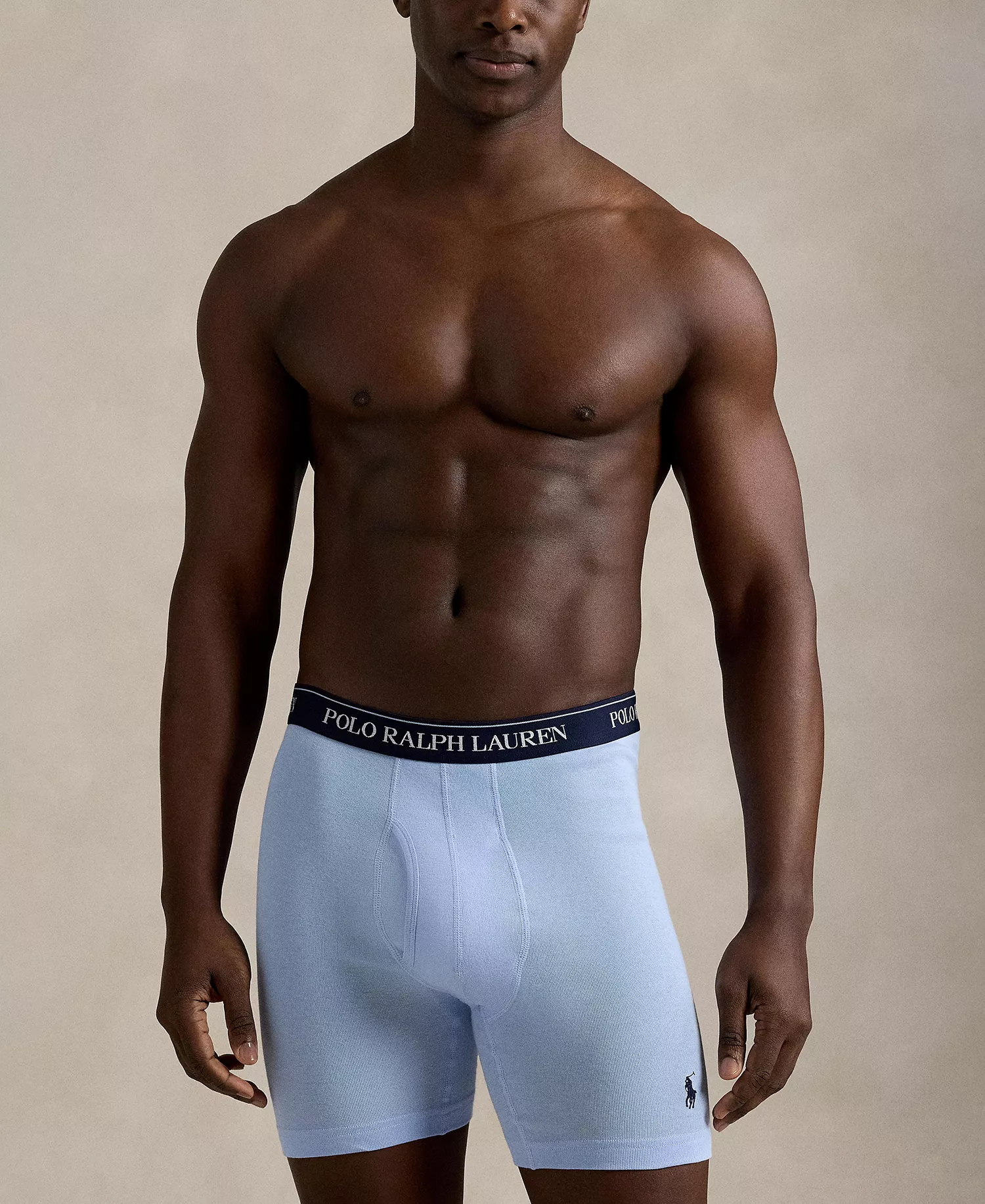 Men's Classic Boxer Briefs, 5-Pack Set - Cruise Navy/Office Blue/Fatigue/Light Green/Andover Heather - L