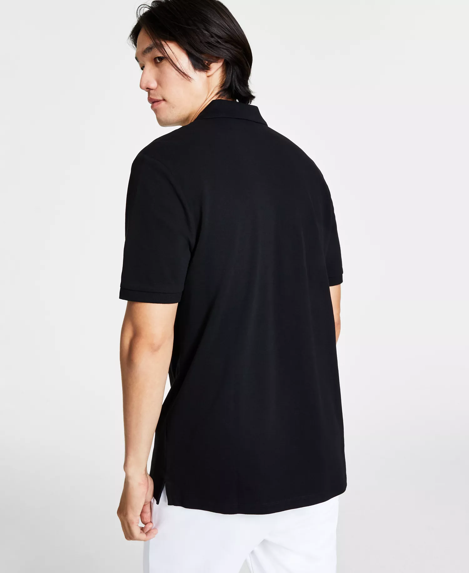 Men's Polo Shirt - Black - 2XL