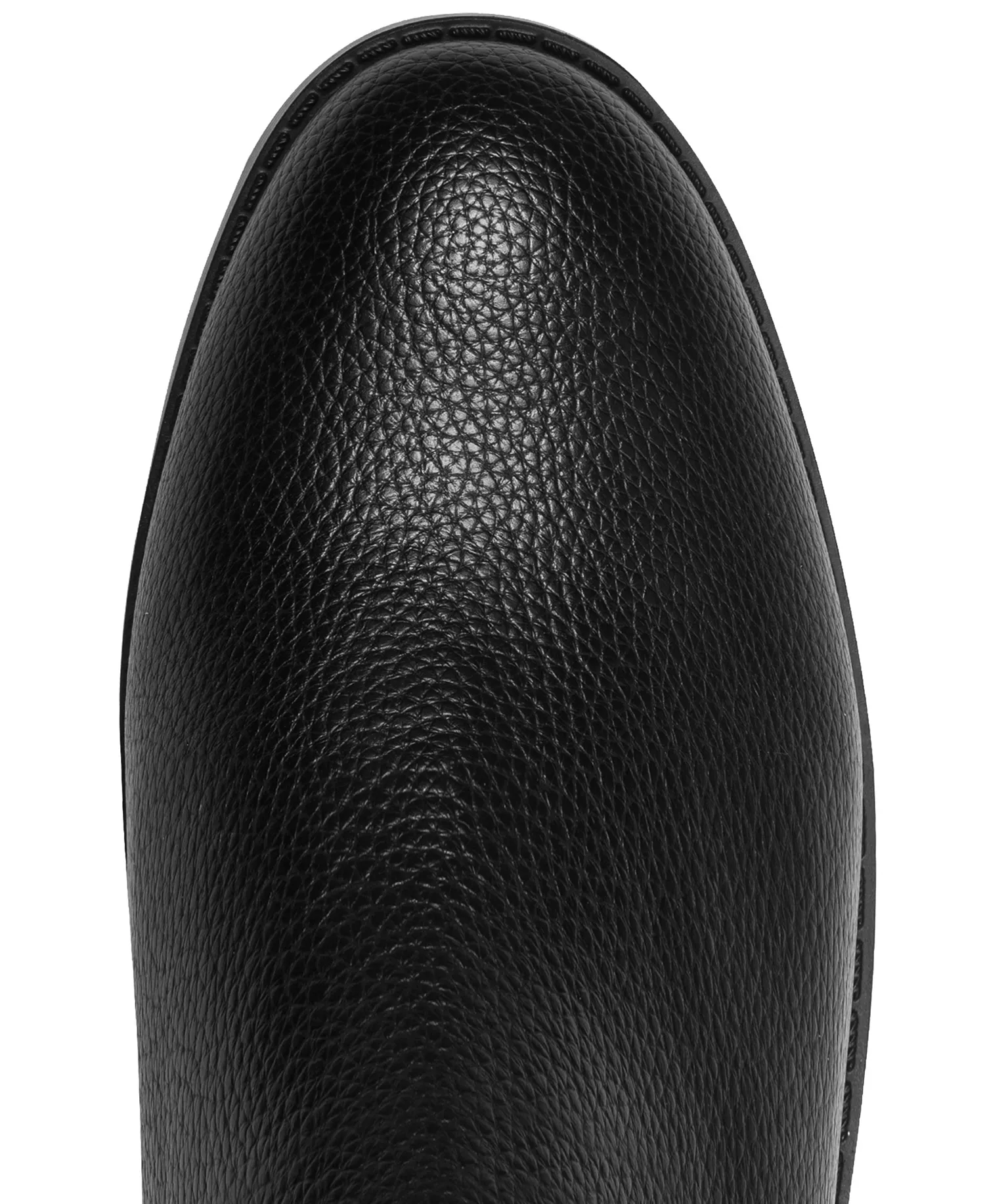 Women's Block Heel Riding Boots - Black - 5M