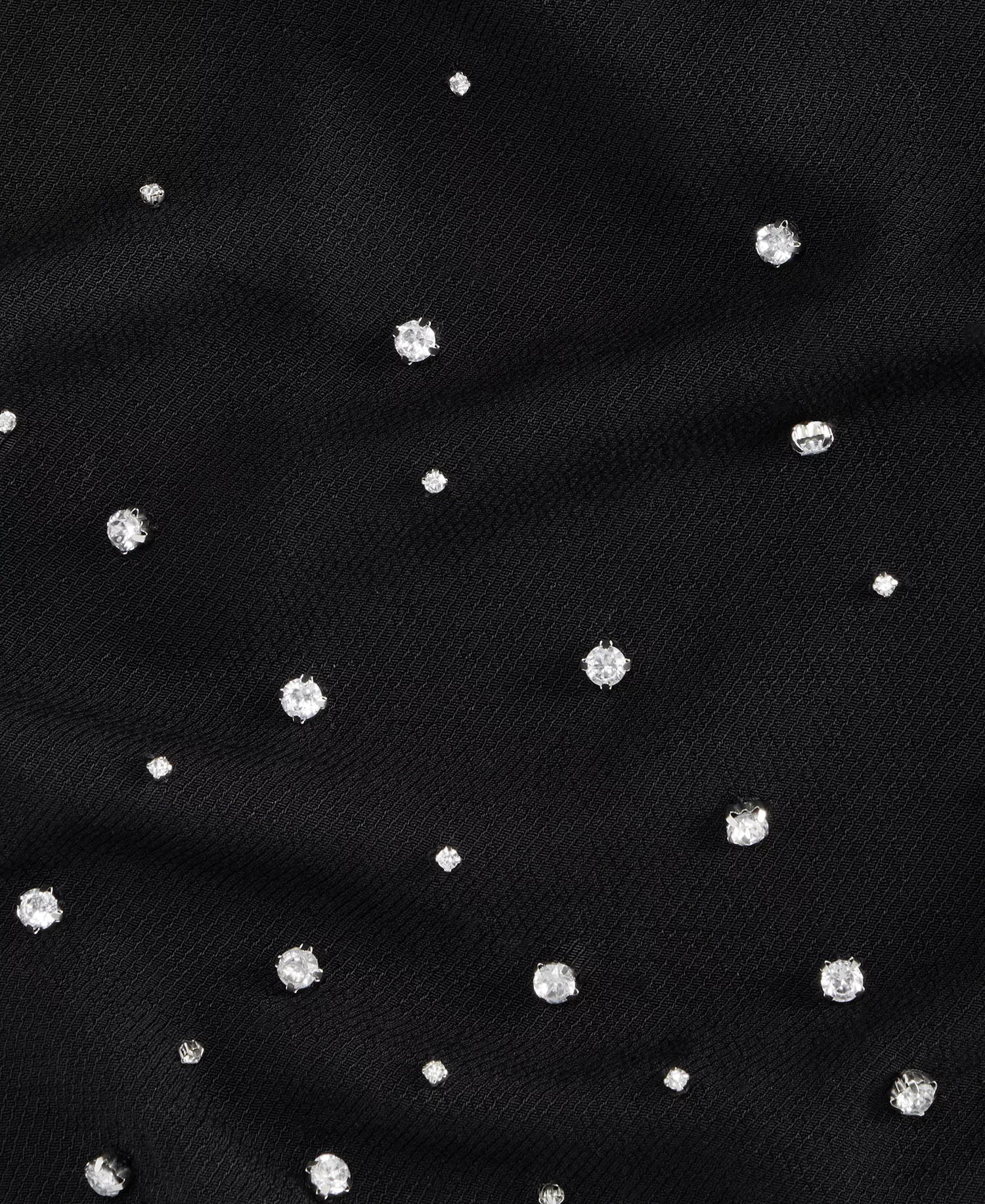 Women's High-Rise Embellished Pants, Macy's Exclusive - Deep Black - 0