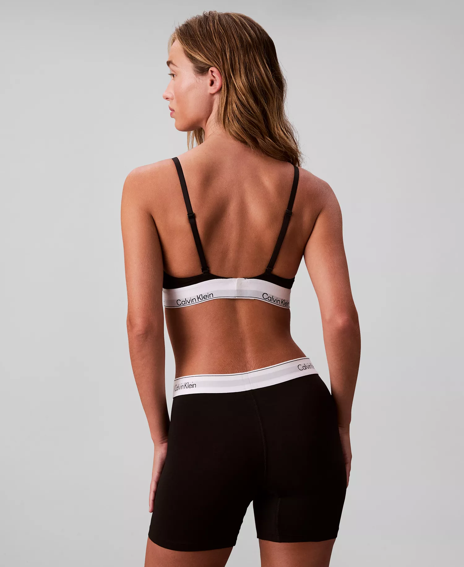 Women's Icon Cotton-Modal Boxer Brief QF8528 - Black - L