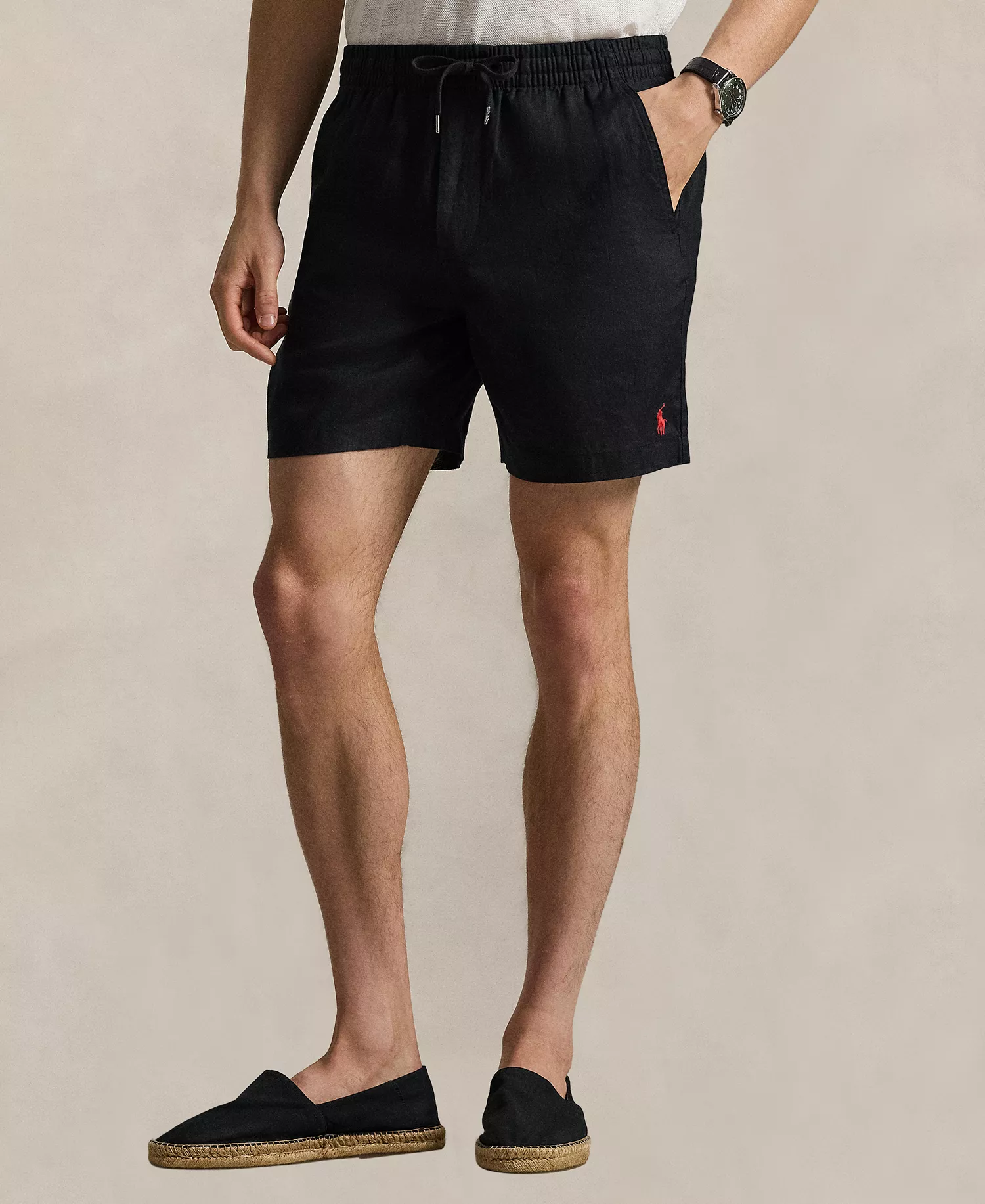 Men's Prepster Drawstring Shorts - Polo Black - XL