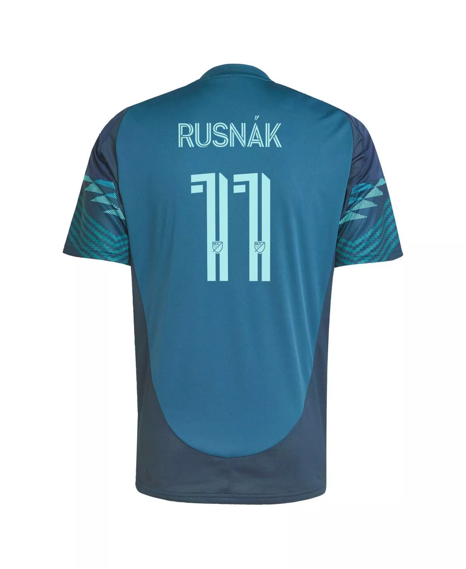 Men's Albert Rusnak Blue Seattle Sounders FC 2025 The Salish Sea Kit Replica Player Jersey - Blue - 2XL