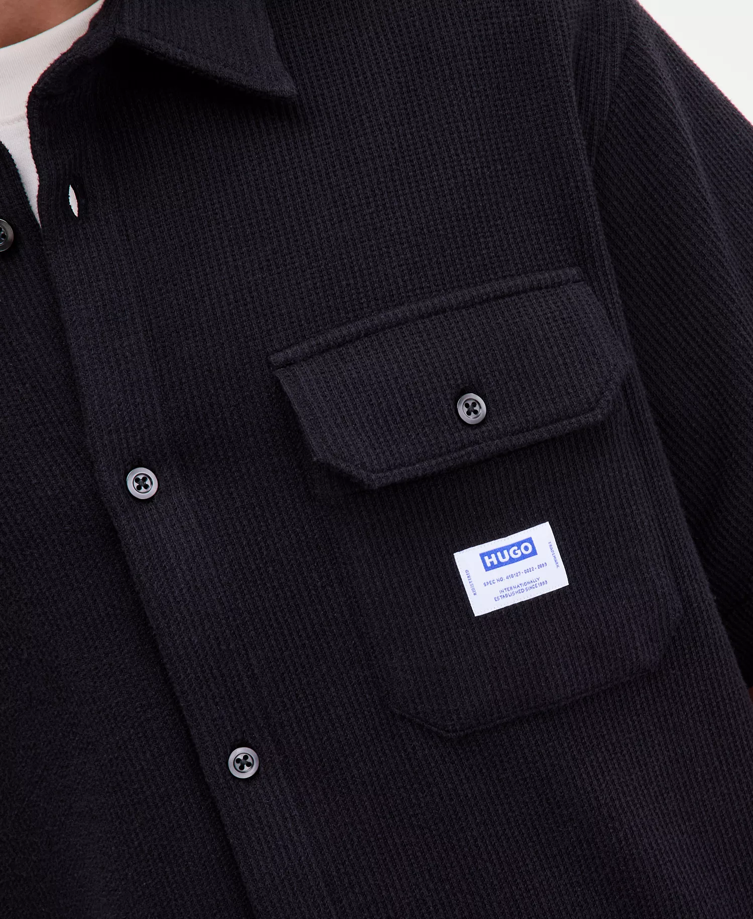 Men's Ebaffino Relaxed-Fit Short-Sleeve Shirt - BLACK - 2XL