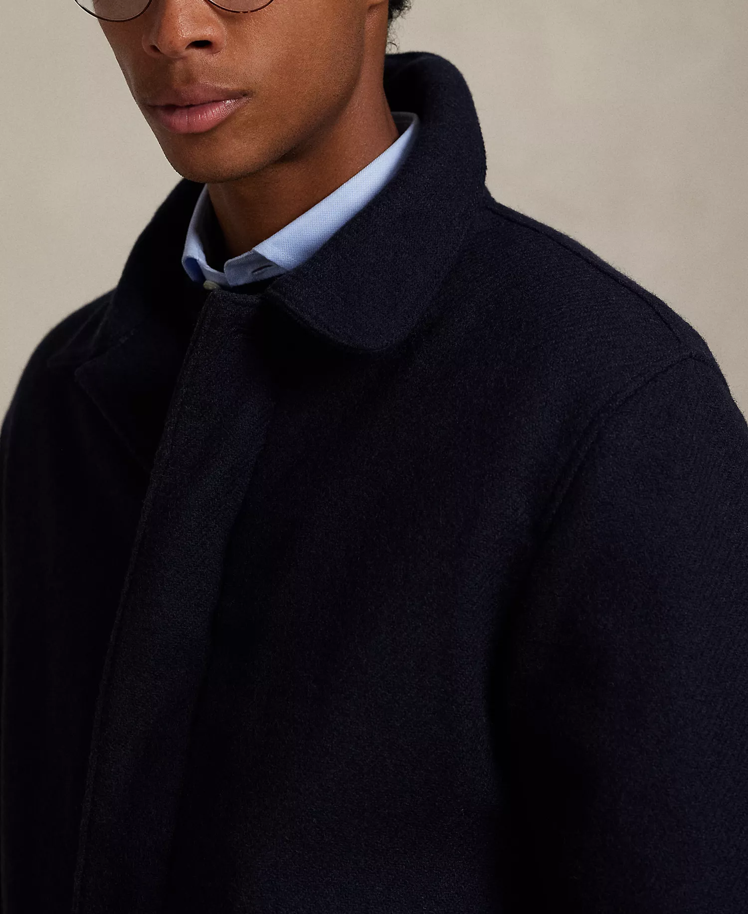 The Langdon Walking Coat - Collection Navy - L