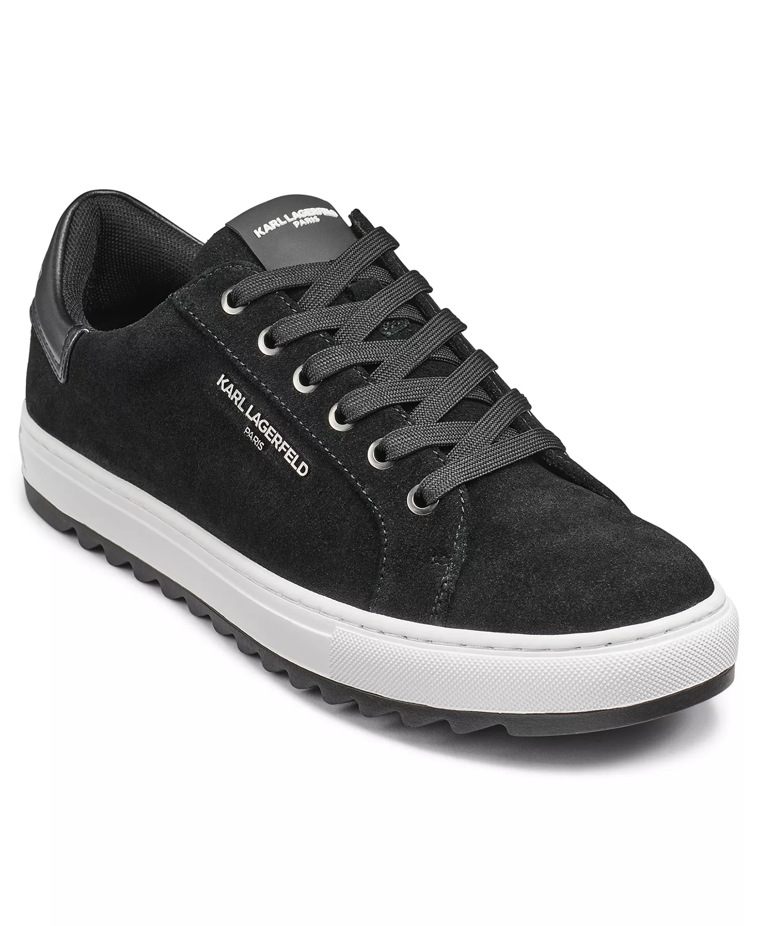 Men's Round Toe Lace-Up Shoe - Black - 10.5M