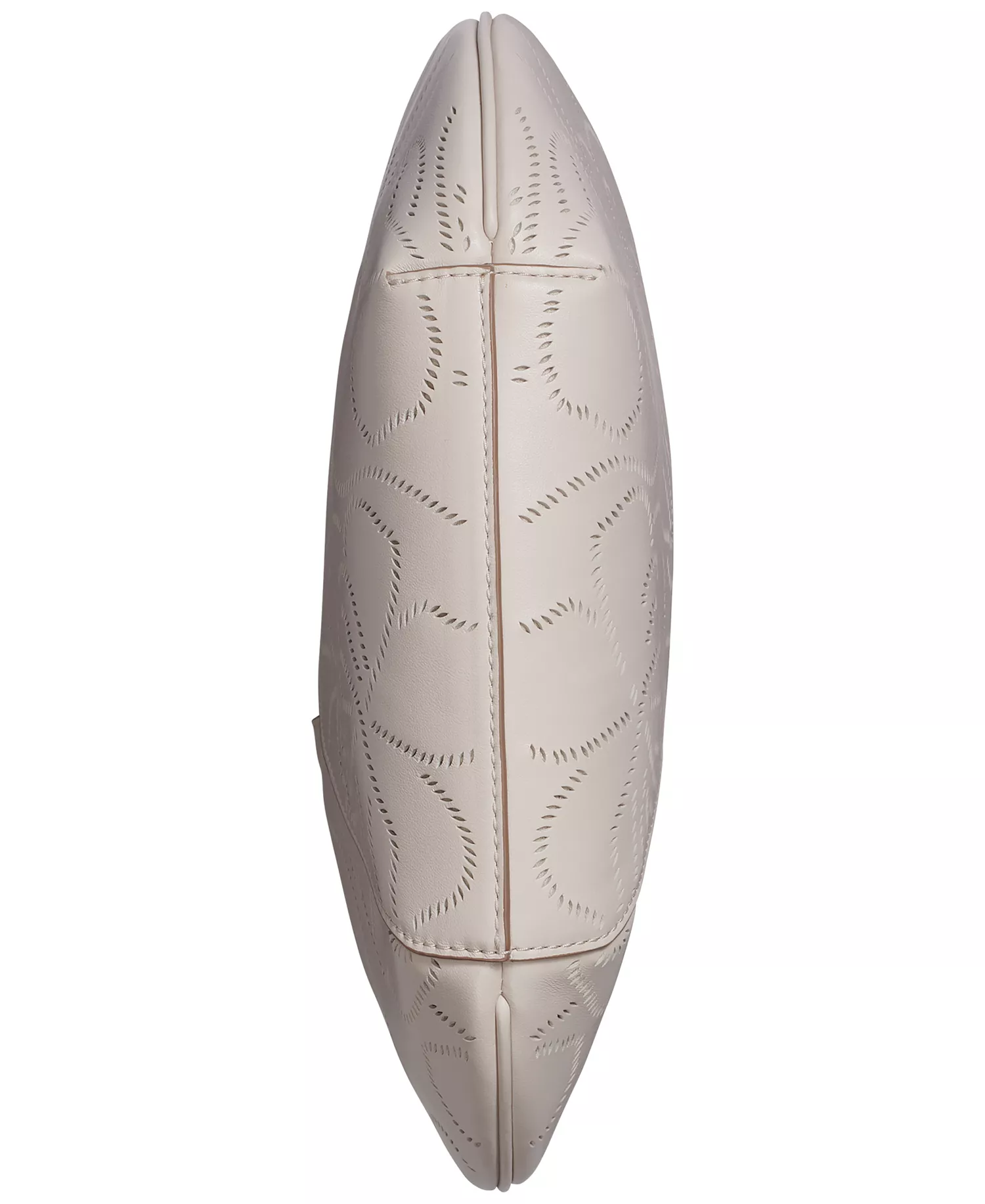 Baldwin Floral Perforated Large Shoulder Bag - Sand - ONE SIZE