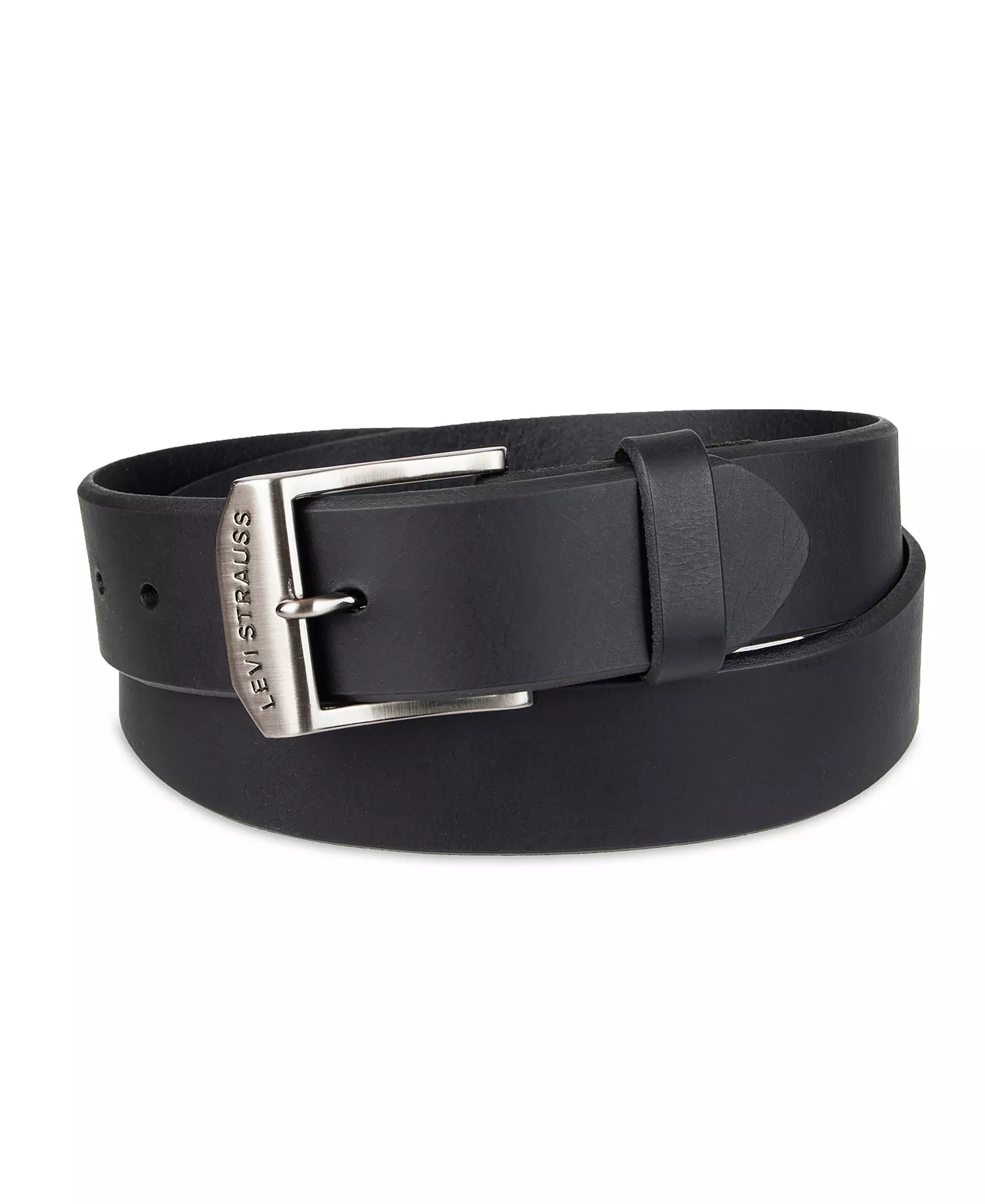 Casual Leather Men's Belt - Black - 42