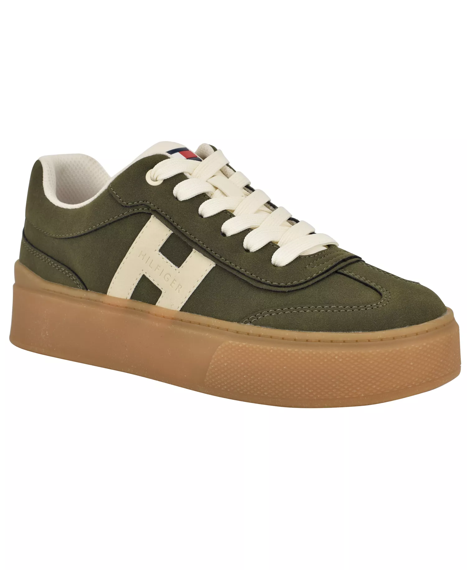 Women's Celmi Lace-Up Fashion Sneakers - Green - 10M