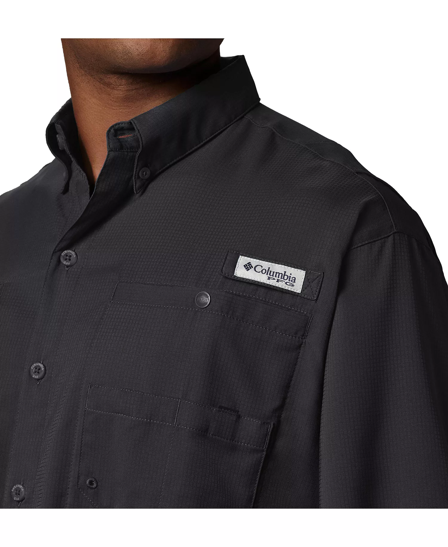 Men's Tamiami II Short-Sleeve Shirt - Black - L