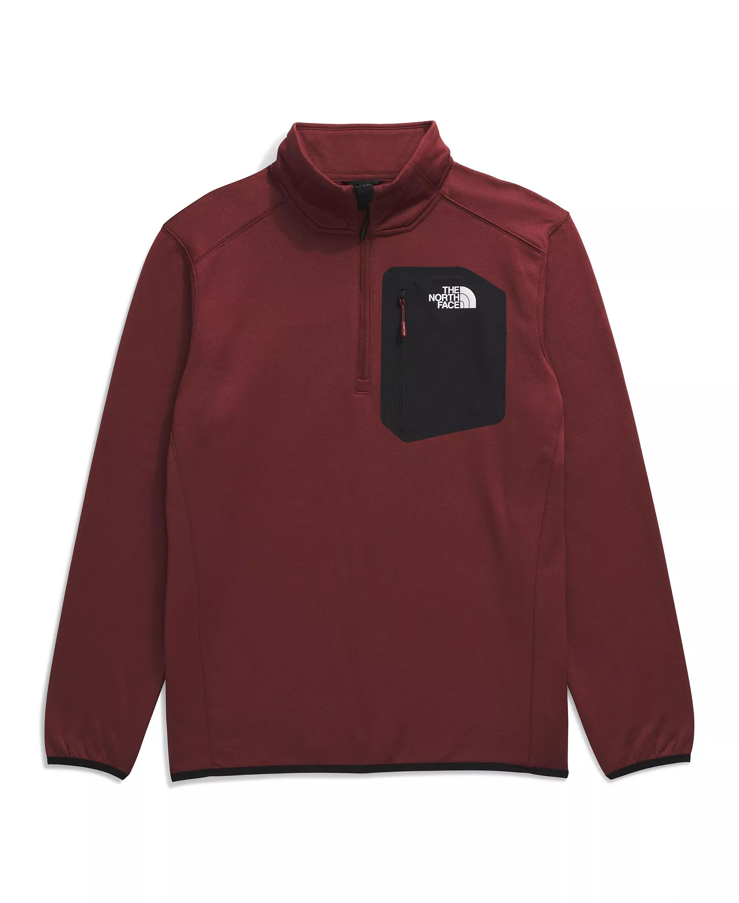 Men's Crest Zip Sweatshirt - Black - L