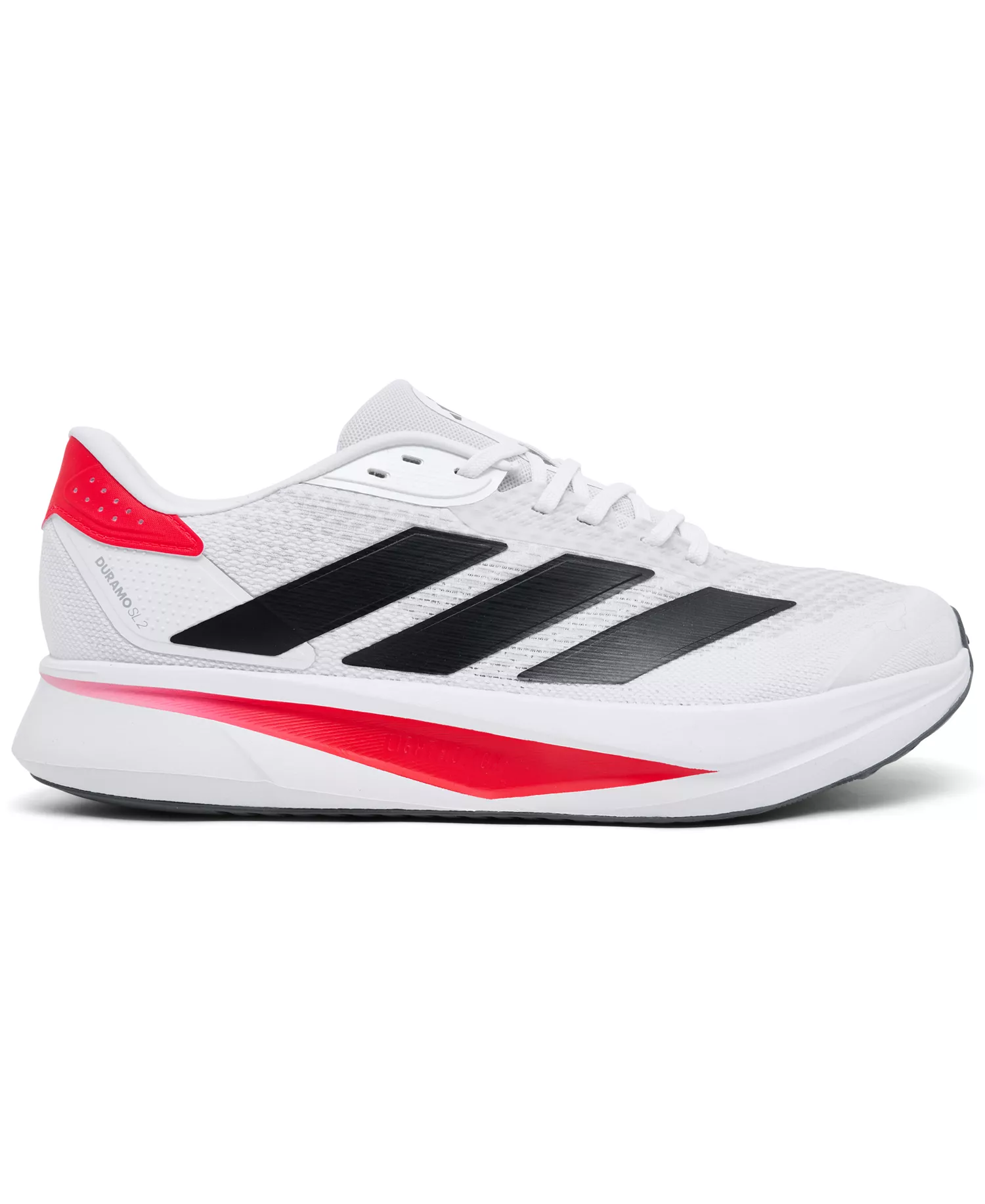 Men's Duramo SL 2.0 Running Sneakers from Finish Line - White, Black, Red - 10