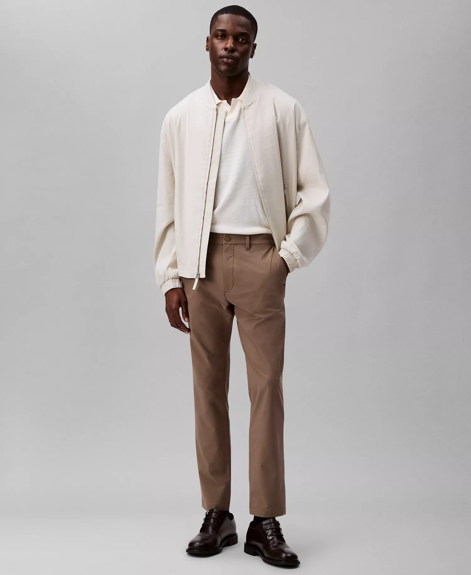 Men's Slim-Fit Stretch Wrinkle-Resistant Tech Pants - Bungee Cord - 30