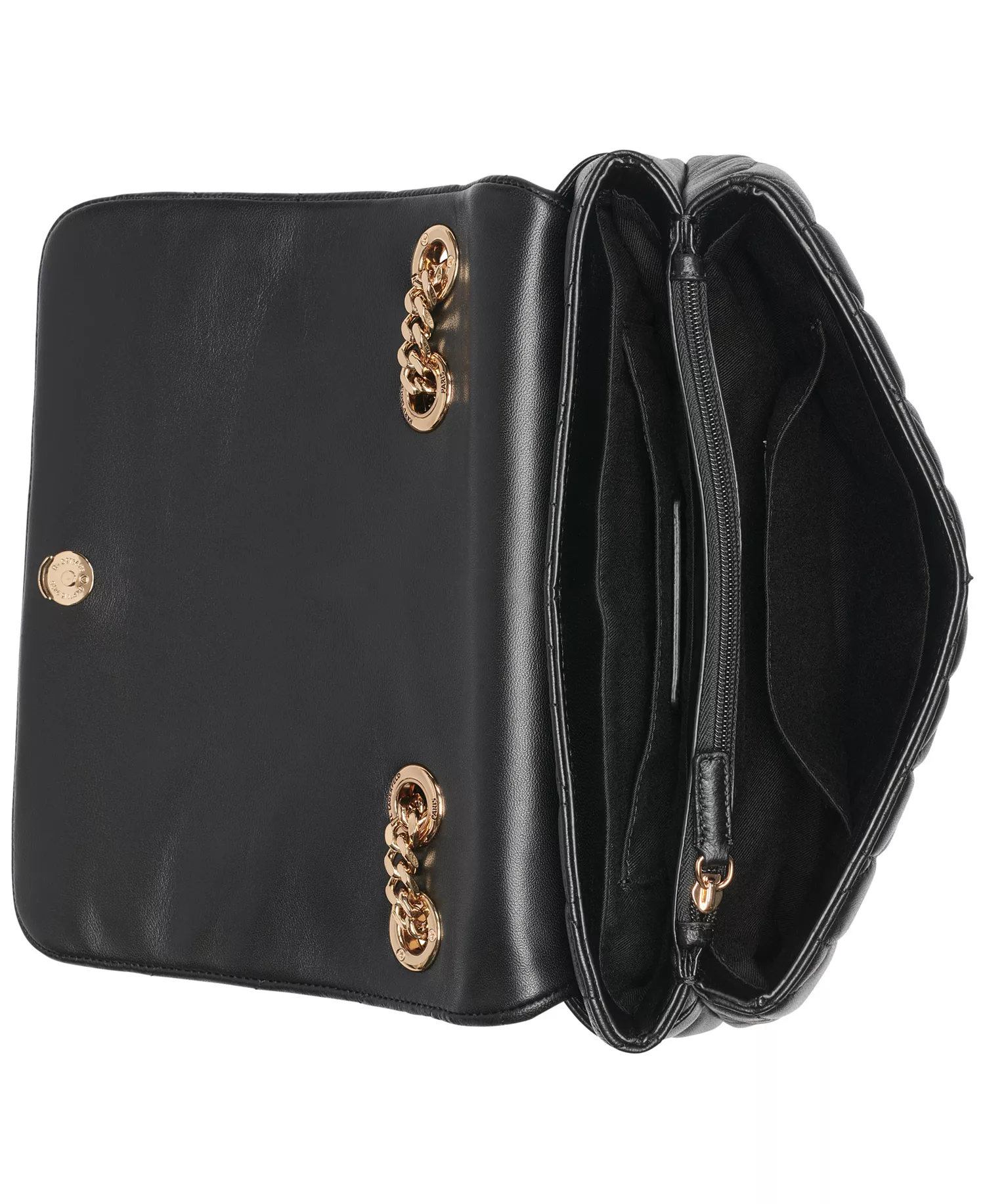 Lafayette Medium Shoulder Bag - Black/Gold - NO SIZE