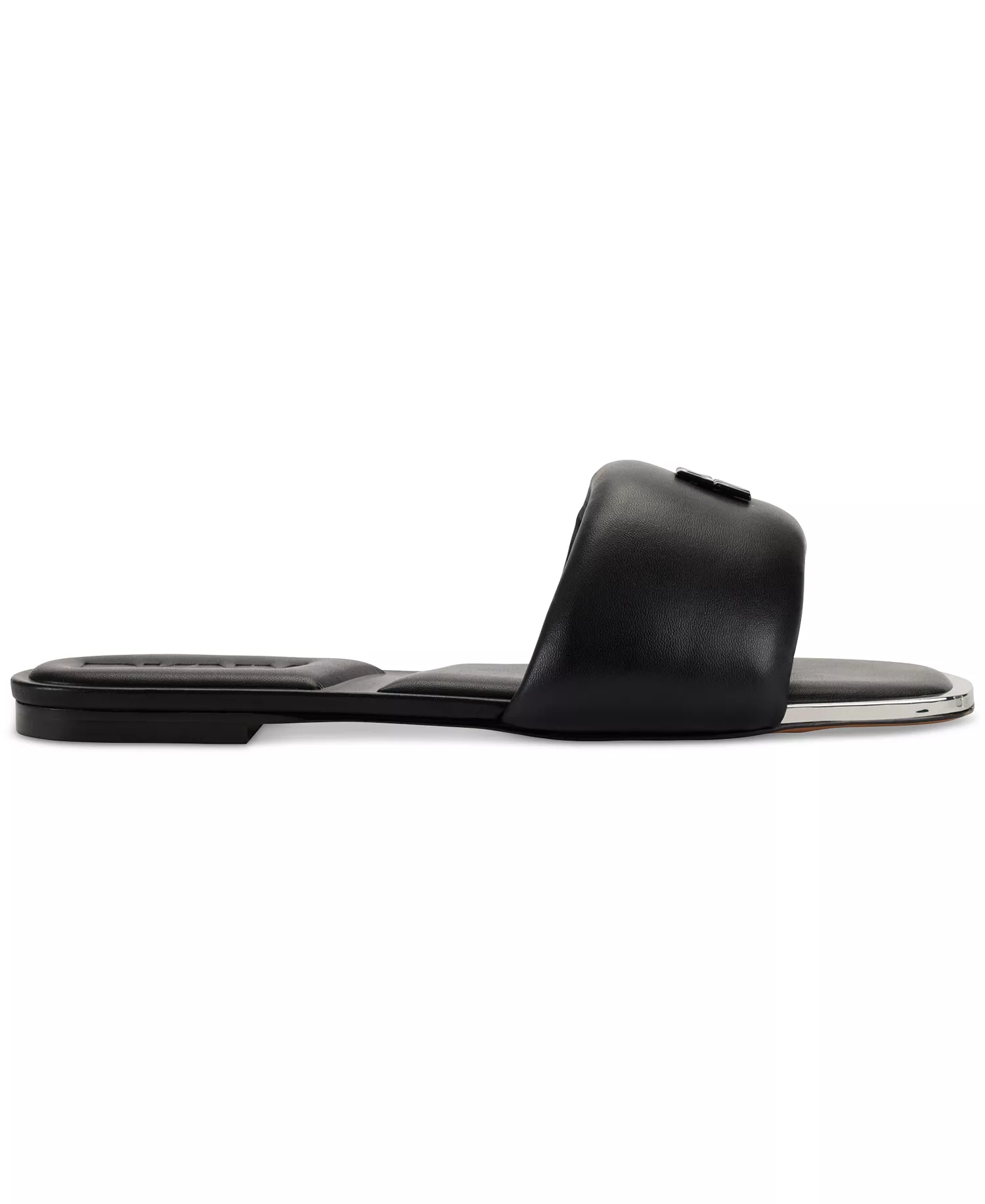Drea Logo Slide Sandals - Black - 5.5M