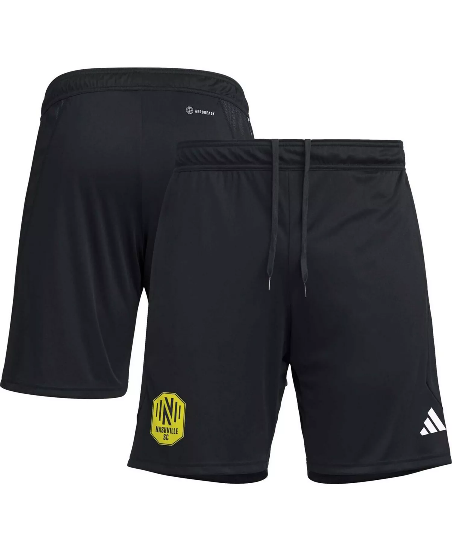 Men's Black Nashville SC 2023 On-Field AEROREADY Training Shorts - Black - 2XL