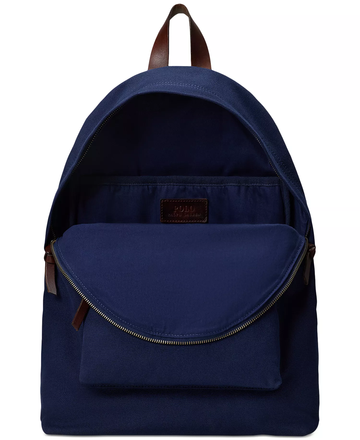 Polo Bear Canvas Backpack - Newport Navy - No Size