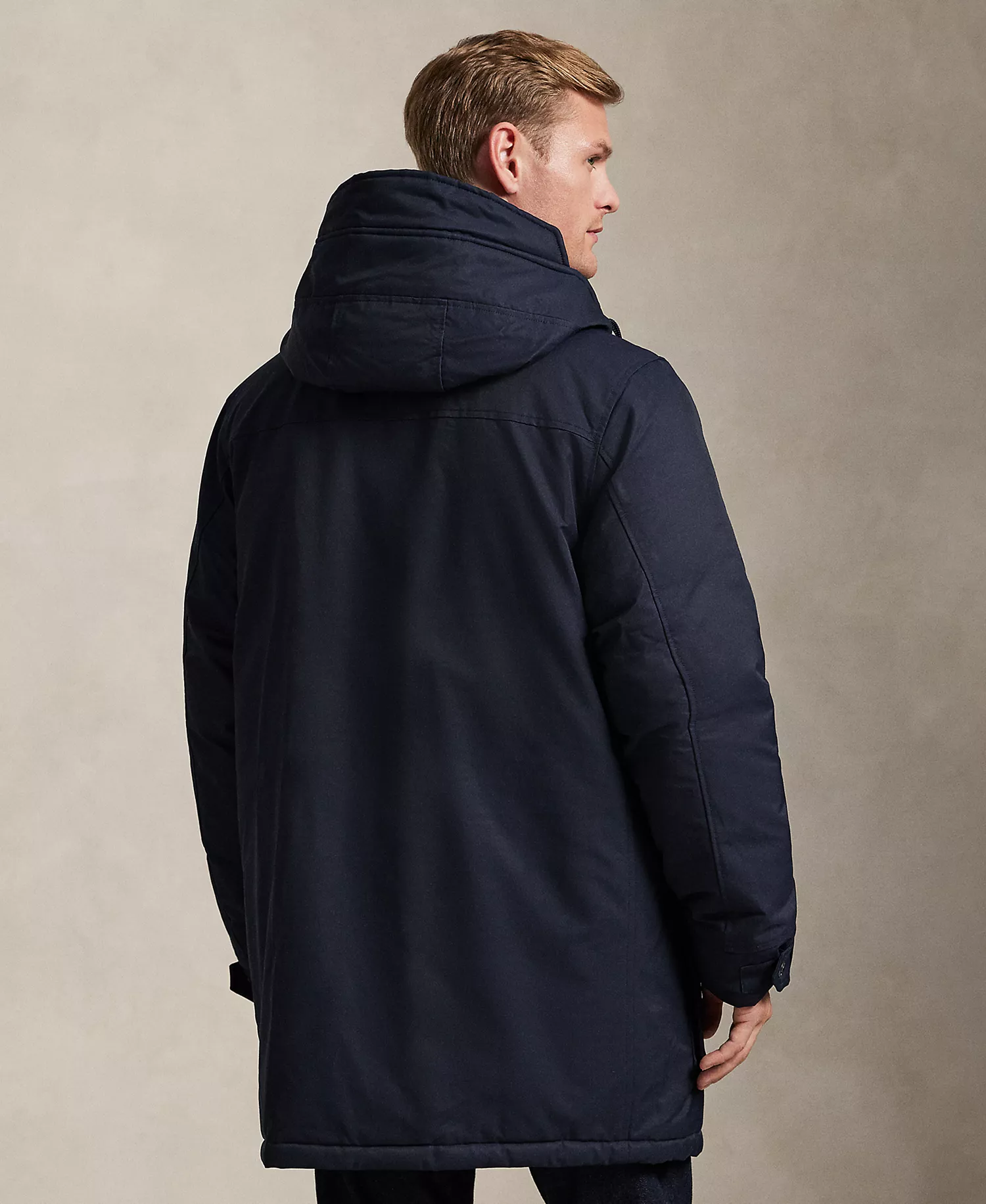Men's Lennox Parka Jacket - Collection Navy - L