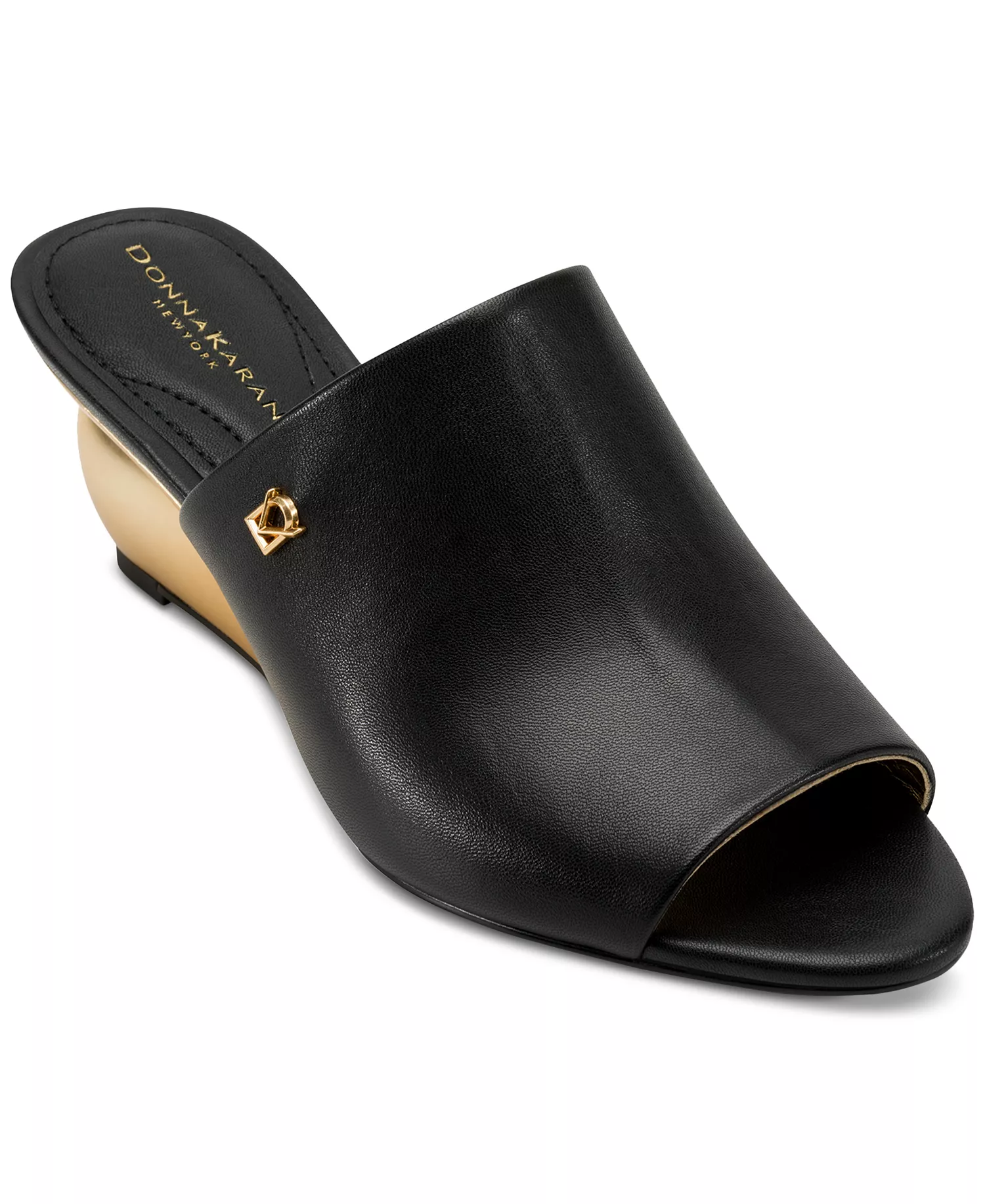 Women's Donna Slide Wedge Sandals - Black - 11M