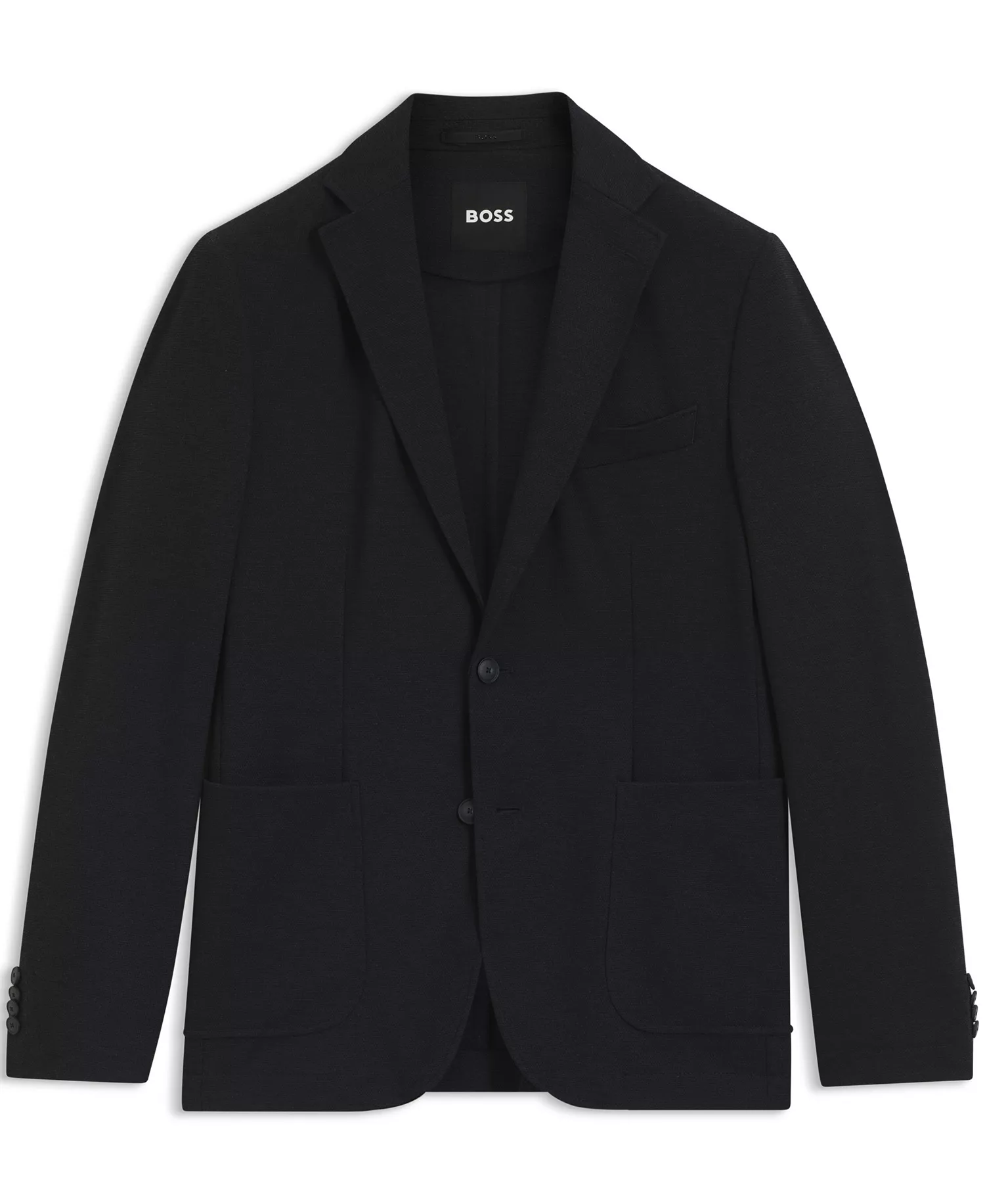 Men's Performance-Stretch Slim-Fit Blazer - Dark Blue - 36R