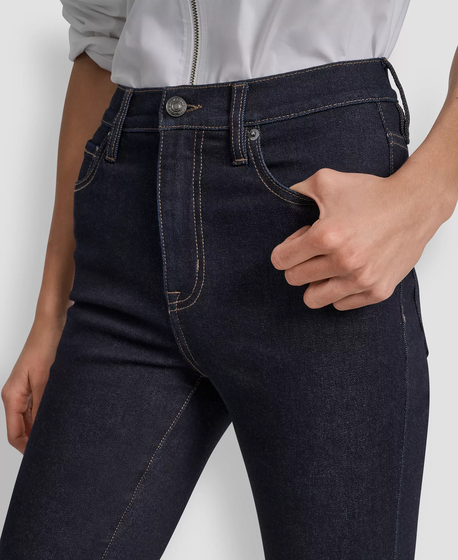 Women's High Rise Flare Jeans - Bankers Ink - 32