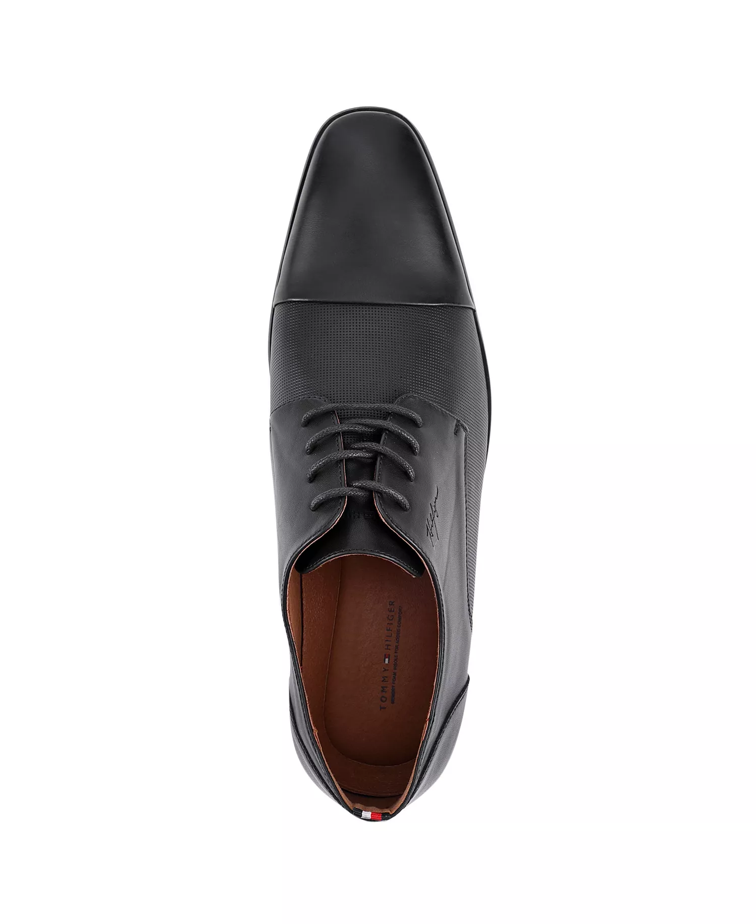 Men's Sheldon Lace Up Dress Oxfords - Black - 10.5M