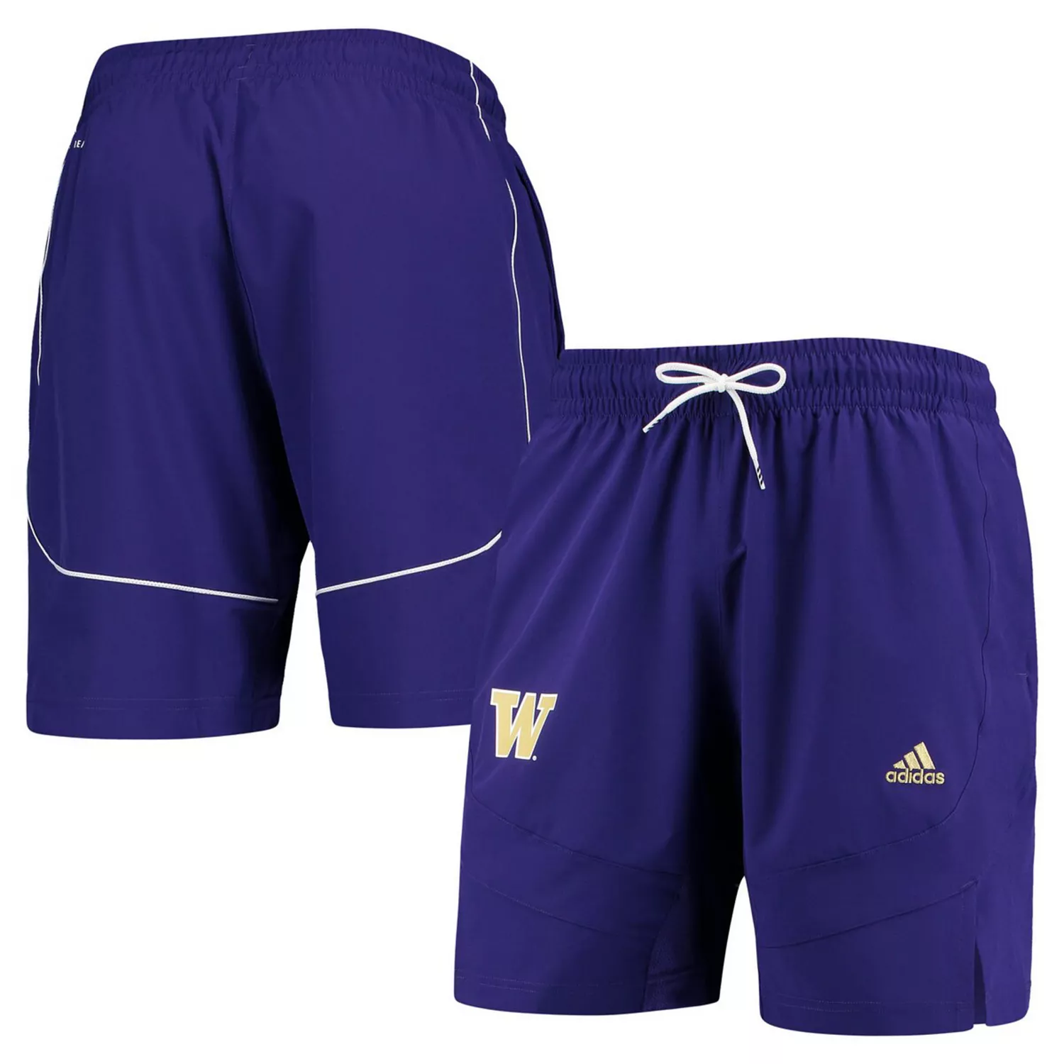Men's Purple Washington Huskies Swingman Basketball AEROREADY Shorts - Purple - L