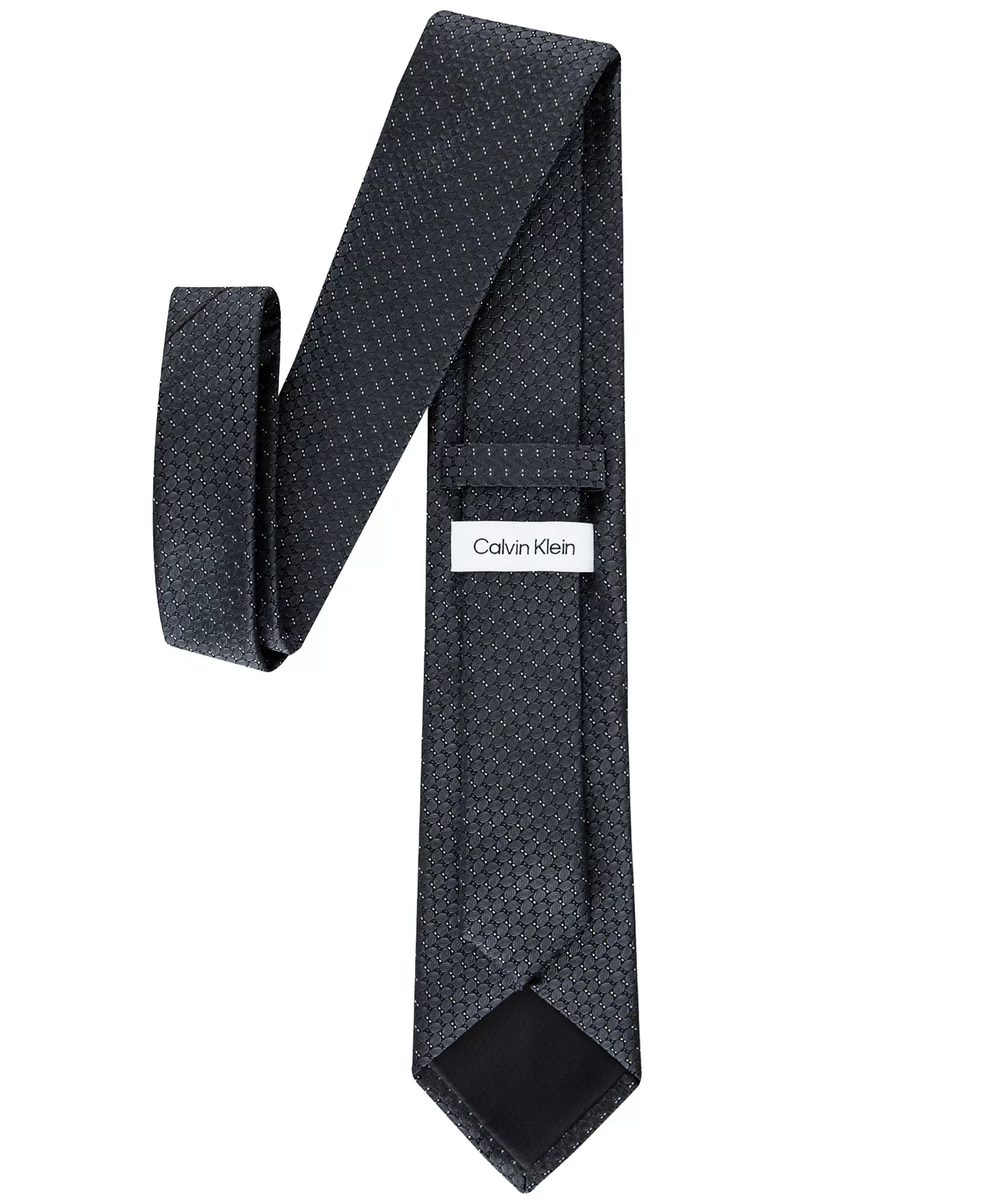 Men's Crawford Textured Tie - Black - ONE SIZE