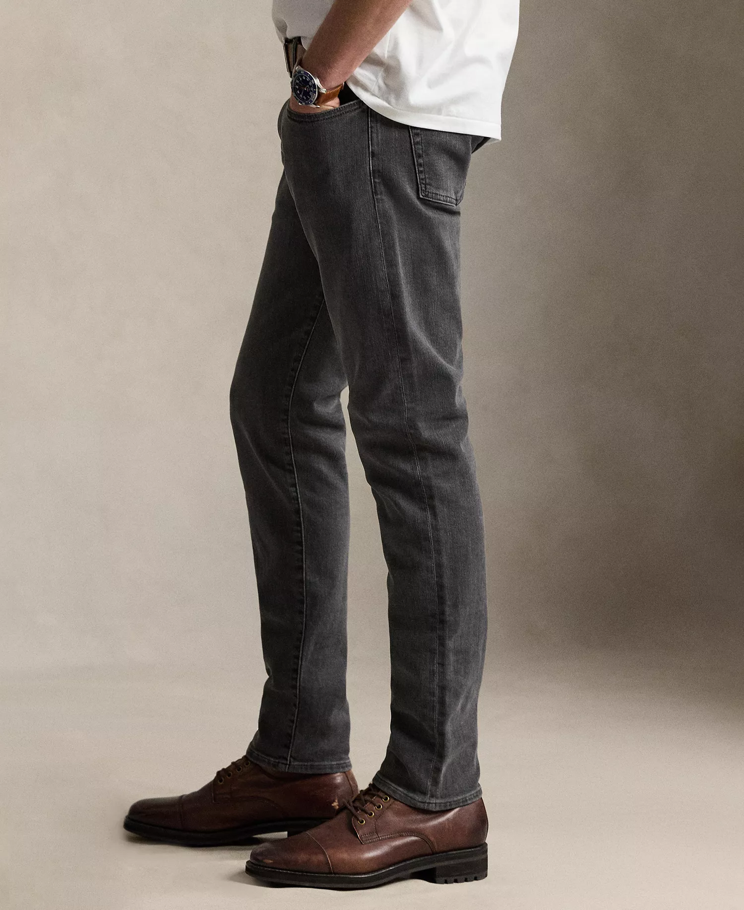 Men's Parkside Active Taper Zip-Fly Stretch Jeans - Fogland - 30x30