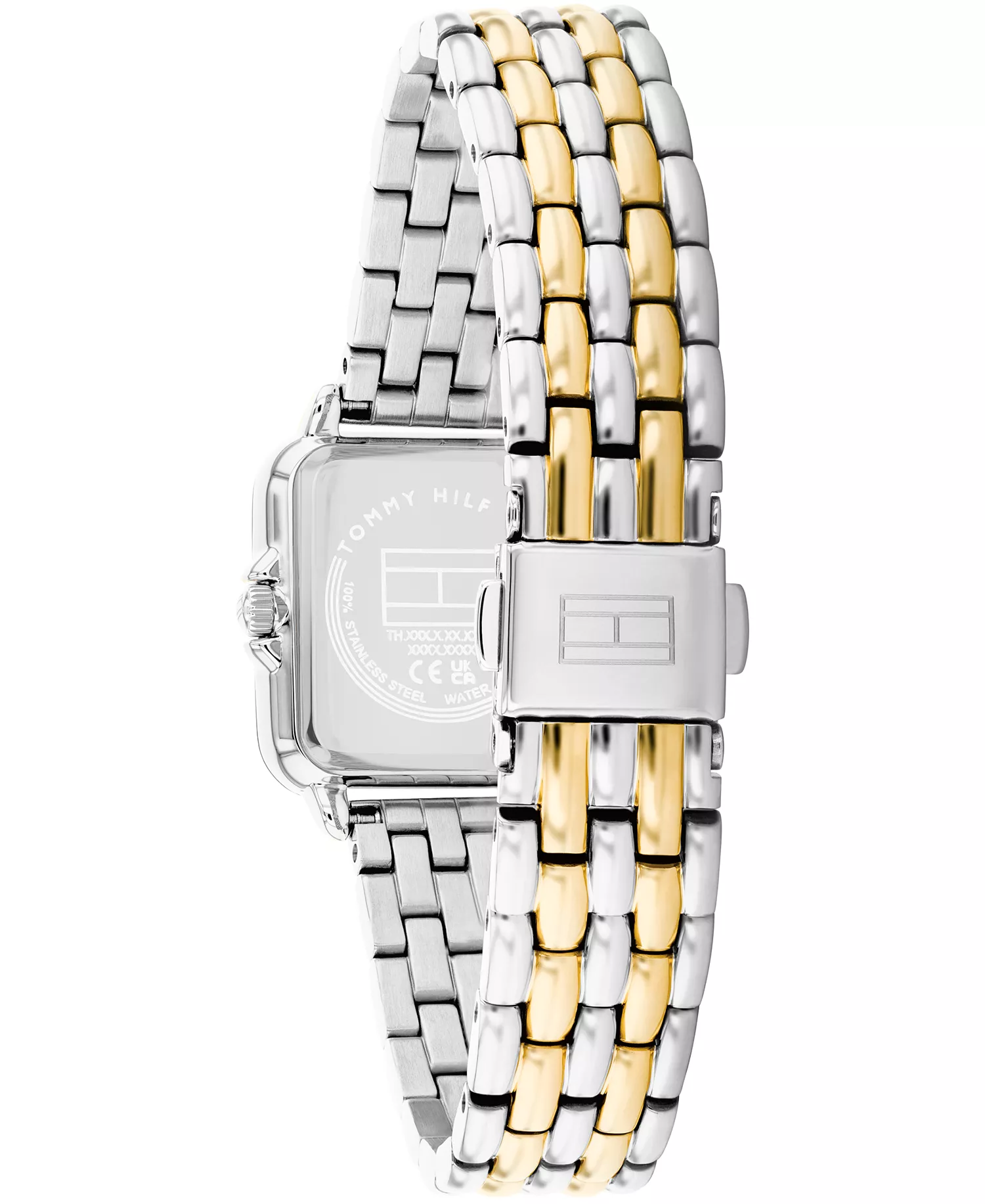Women's Quartz Two Tone Stainless Steel Bracelet Watch, 22.5mm - Two Tone - 22.5