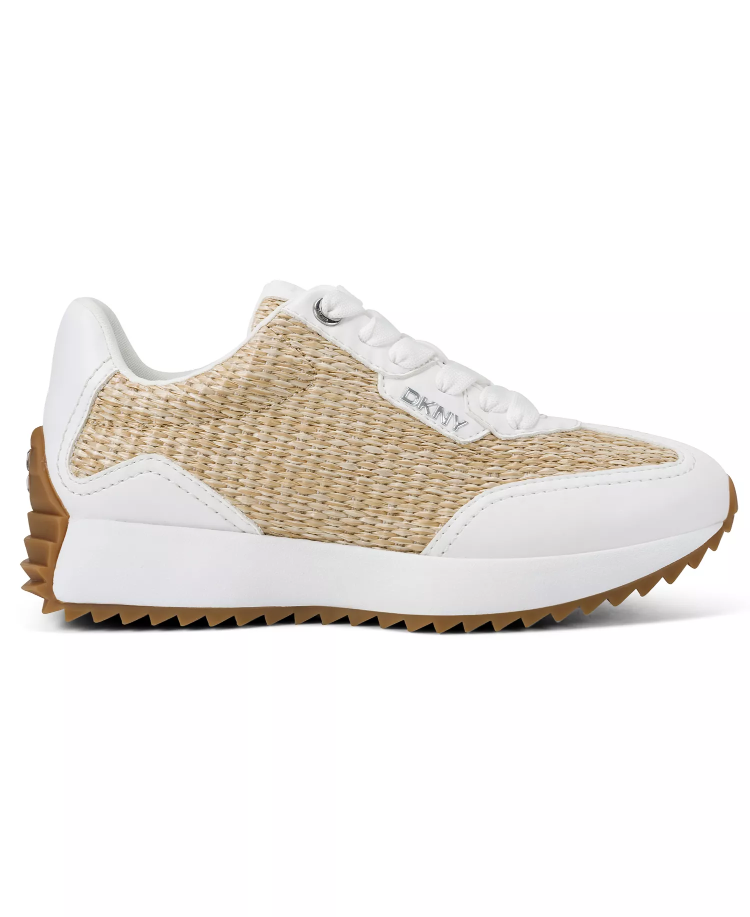 Women's Naples Lace Up Sneaker - Beige - 10M