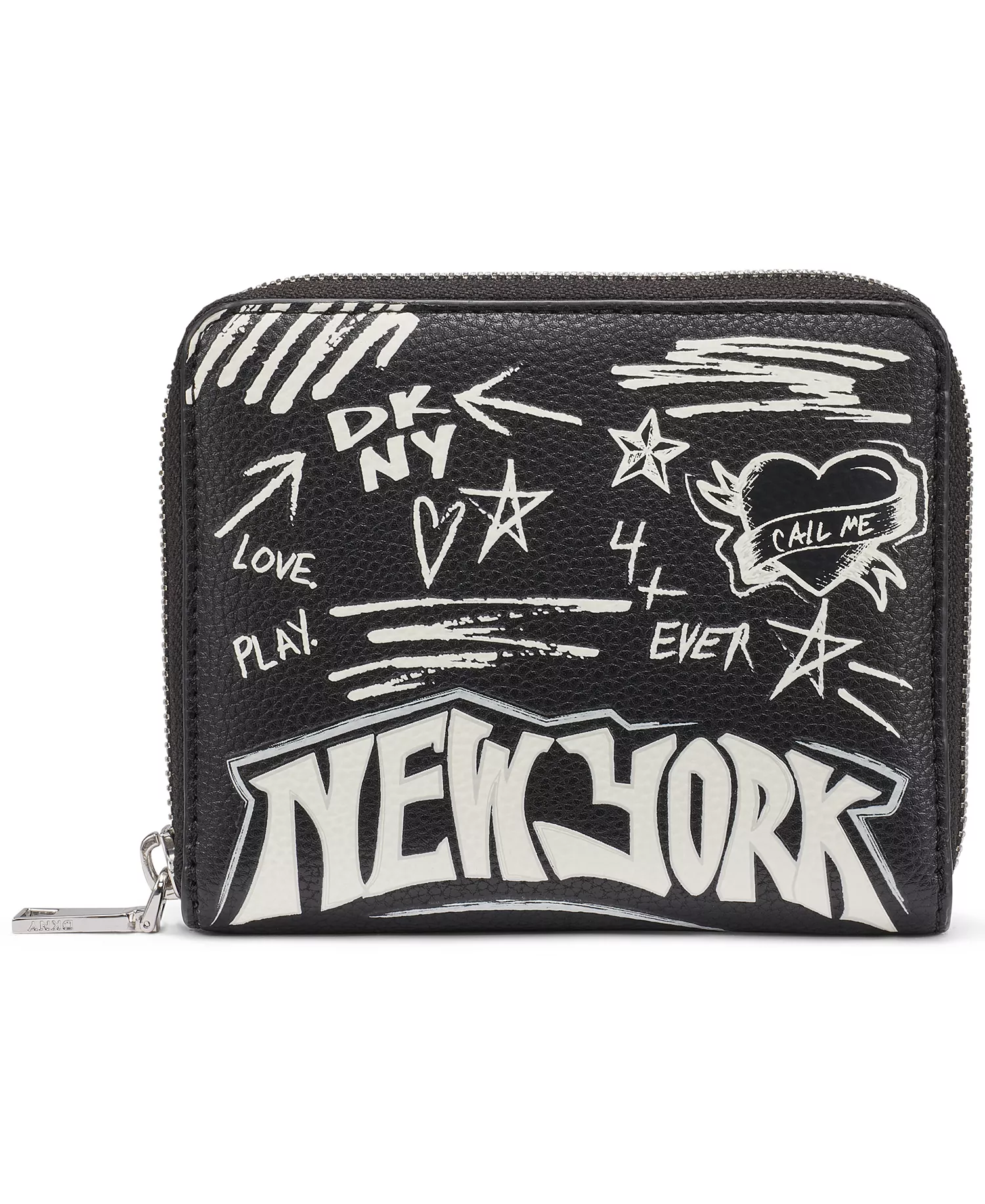 Bryar Zipper Around Wallet - Black - No Size