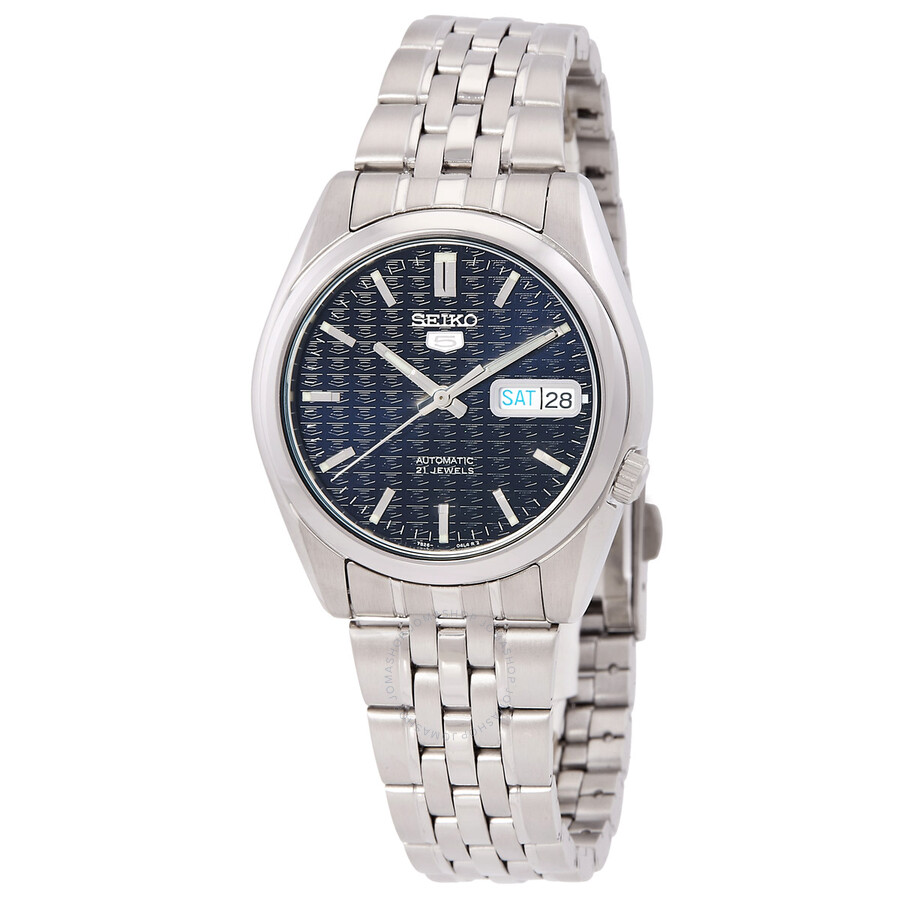 Seiko 5 Automatic Midnight Logo Dial Men's Watch