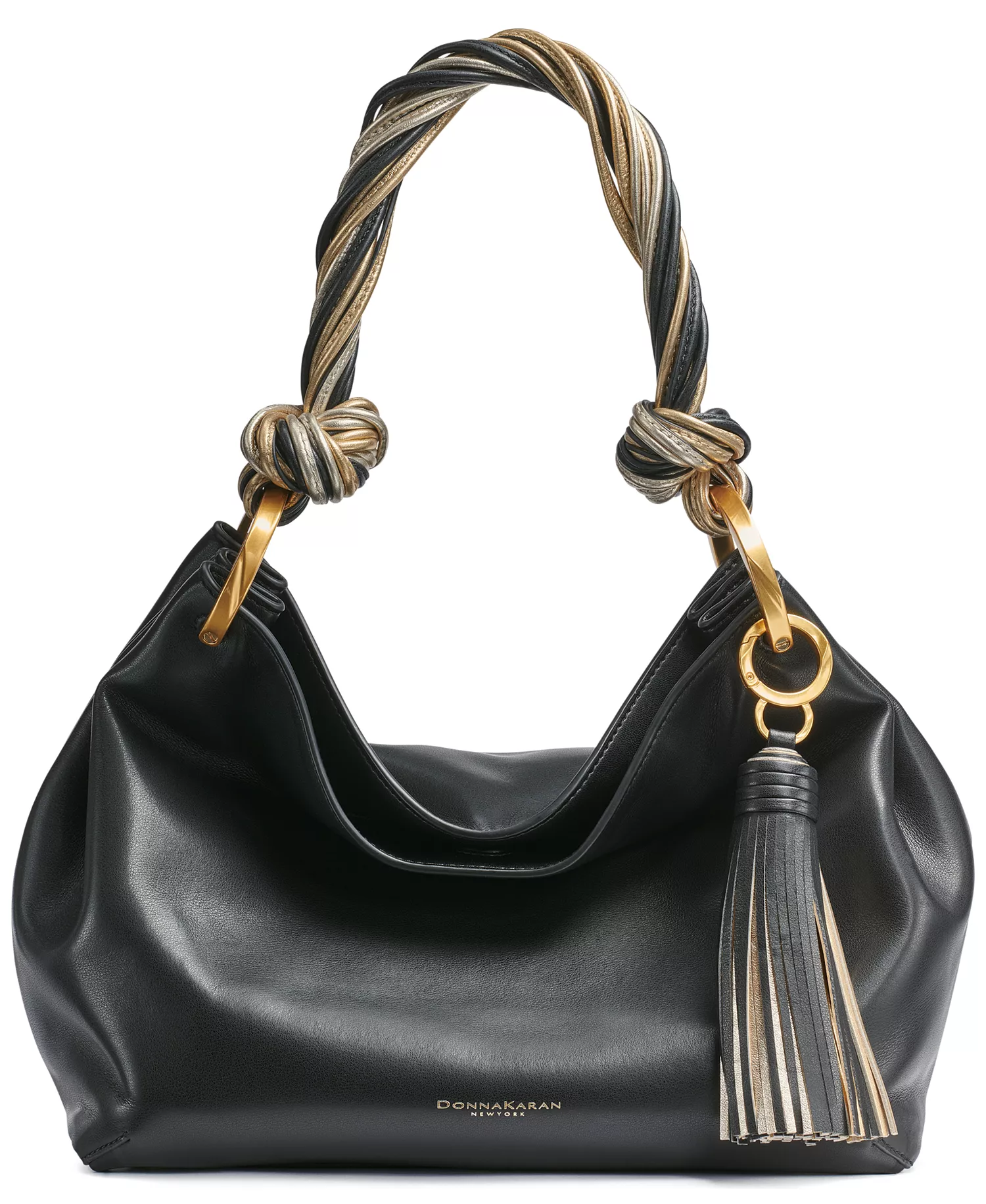 Glenwood Small Shoulder Bag - Black, Gold - NO SIZE