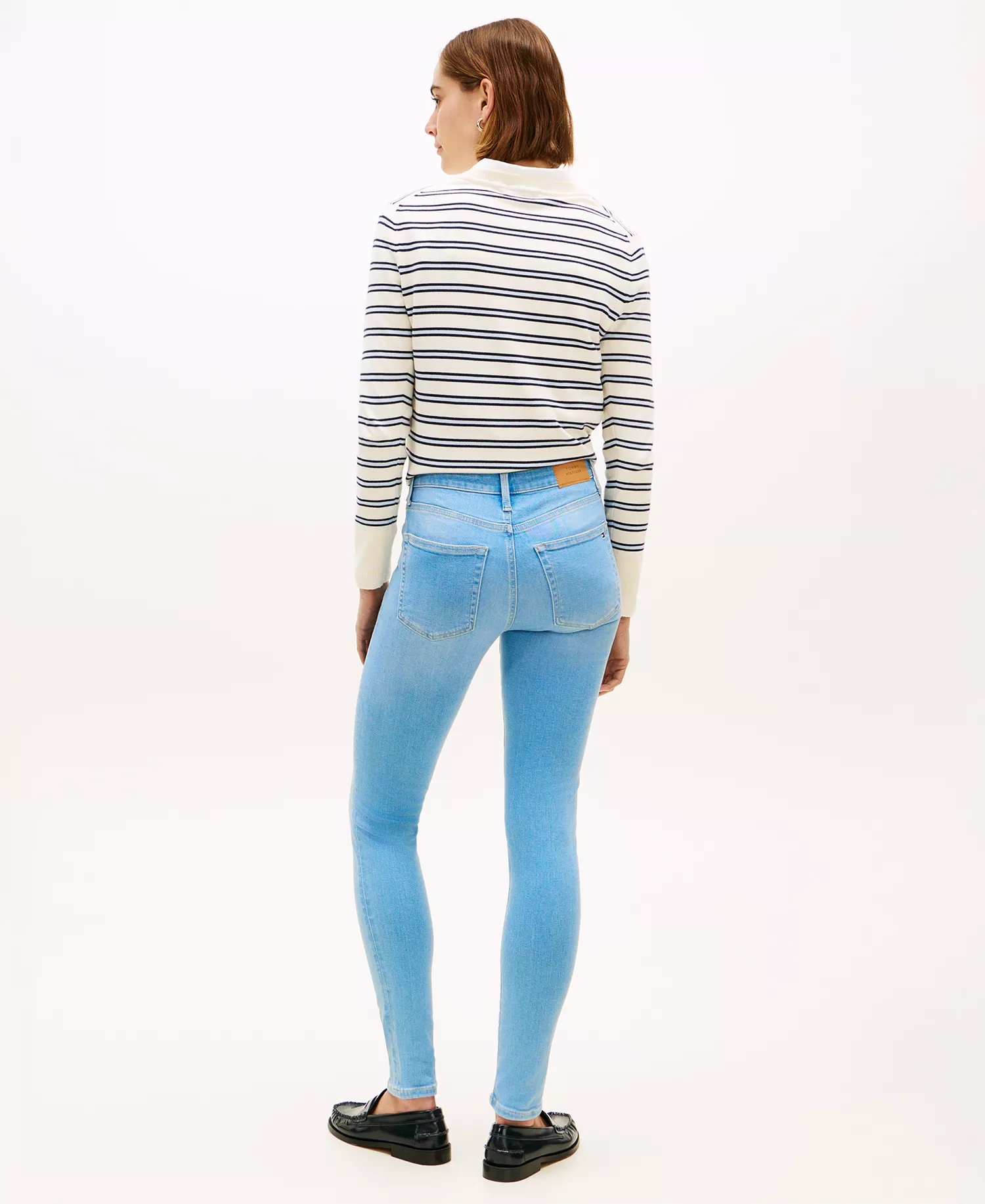 Women's Skinny Ankle Jeans - Light Blue - 10