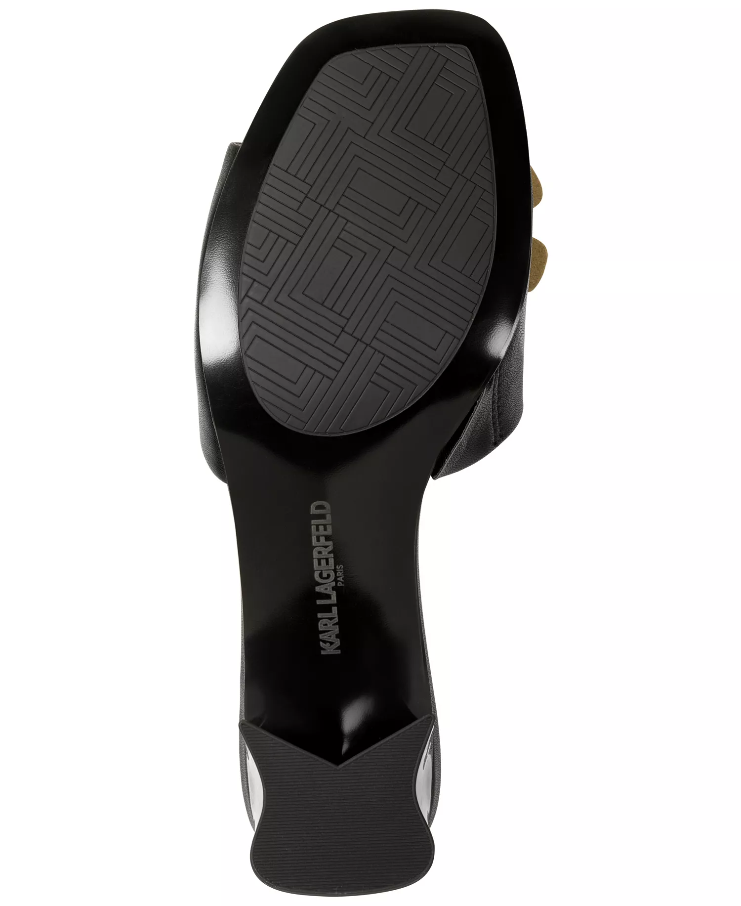 Women's Sandreea Floral Heeled Sandals - Black - 10